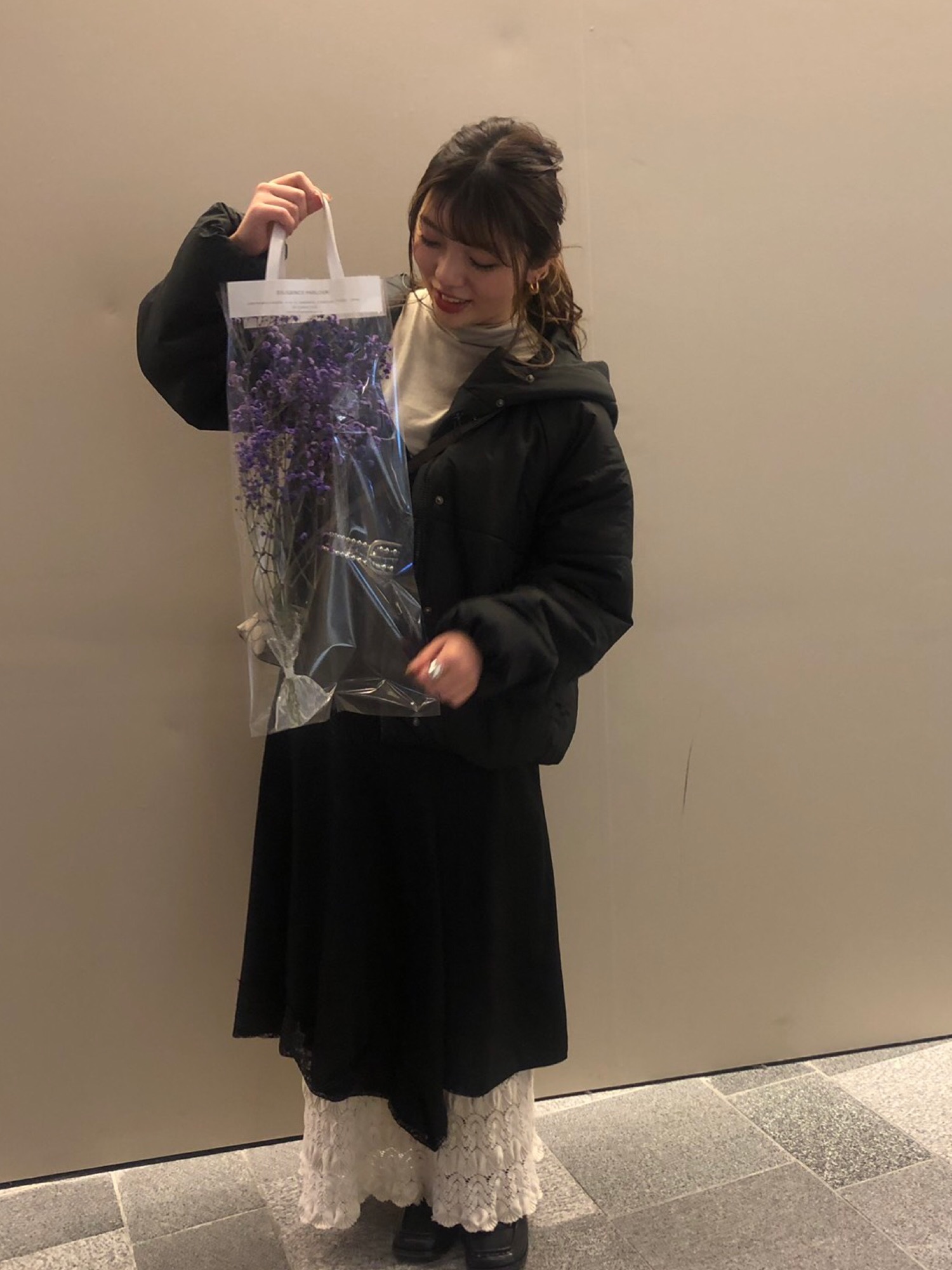 IENAバルファスレーススカート　新品 IENA（イエナ）の「バルファスレース ロングスカート