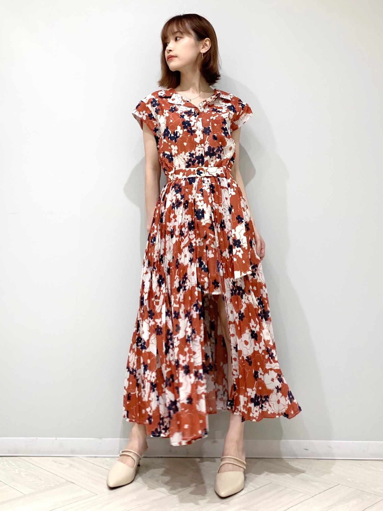 ❤️23新作 新品♡ SelfPortrait ローズレッドワンピース♡　915 ❤️25秋新作 新品♡ SelfPortraitピンク色ニットワンピース