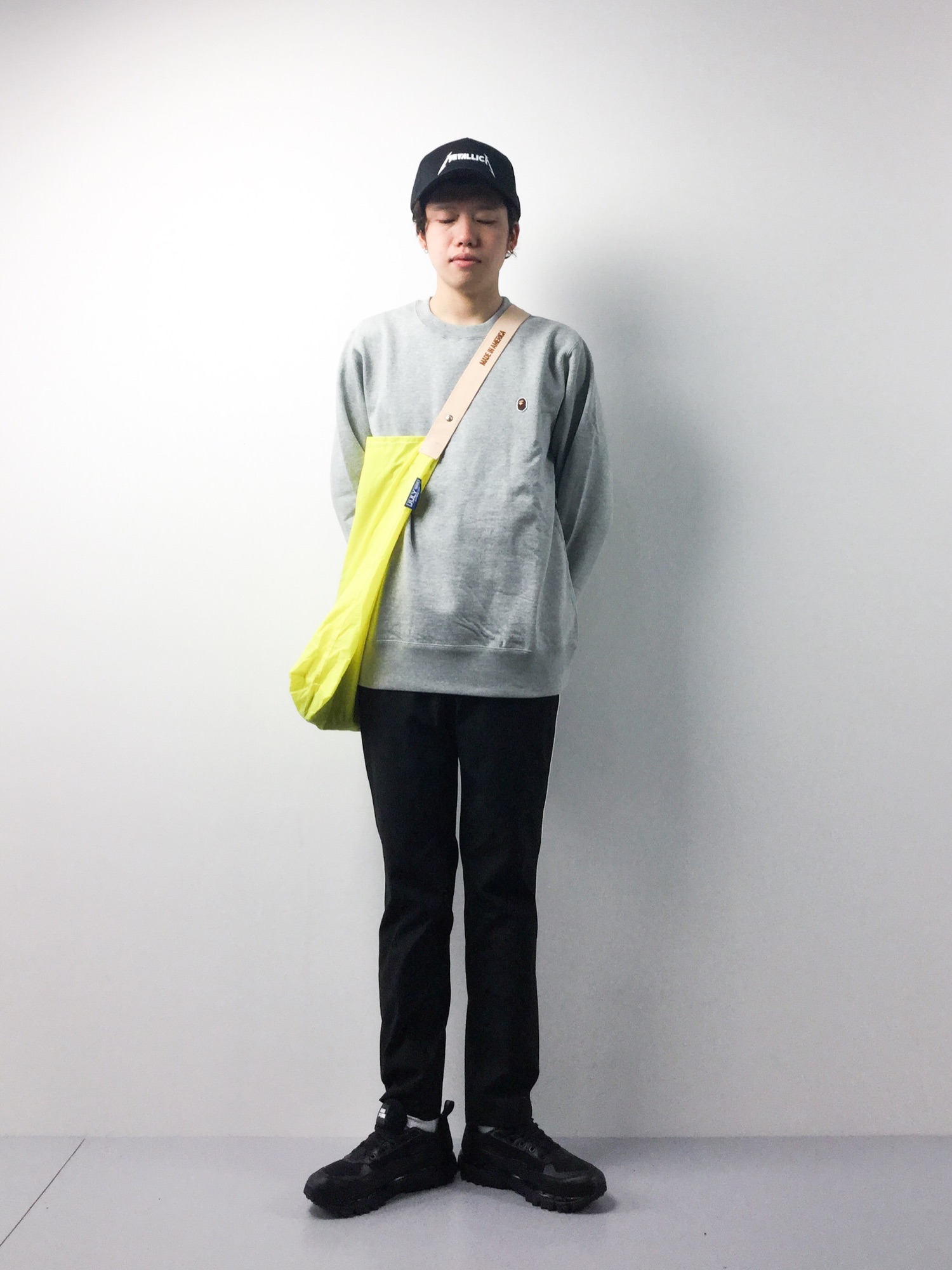 A BATHING APEのスウェットを使った人気ファッションコーディネート