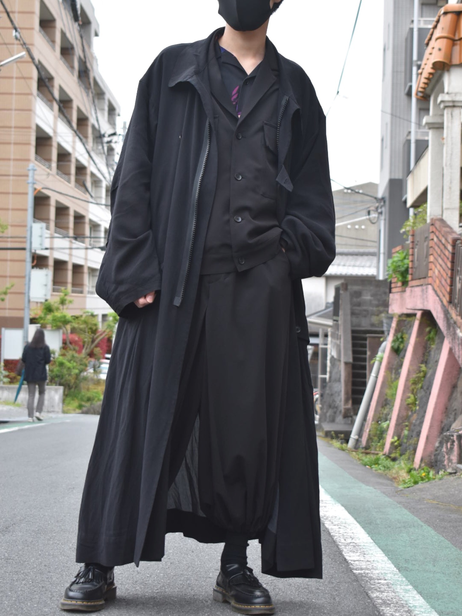 ファッションYohji Yamamoto 21SS ステンカラーコート