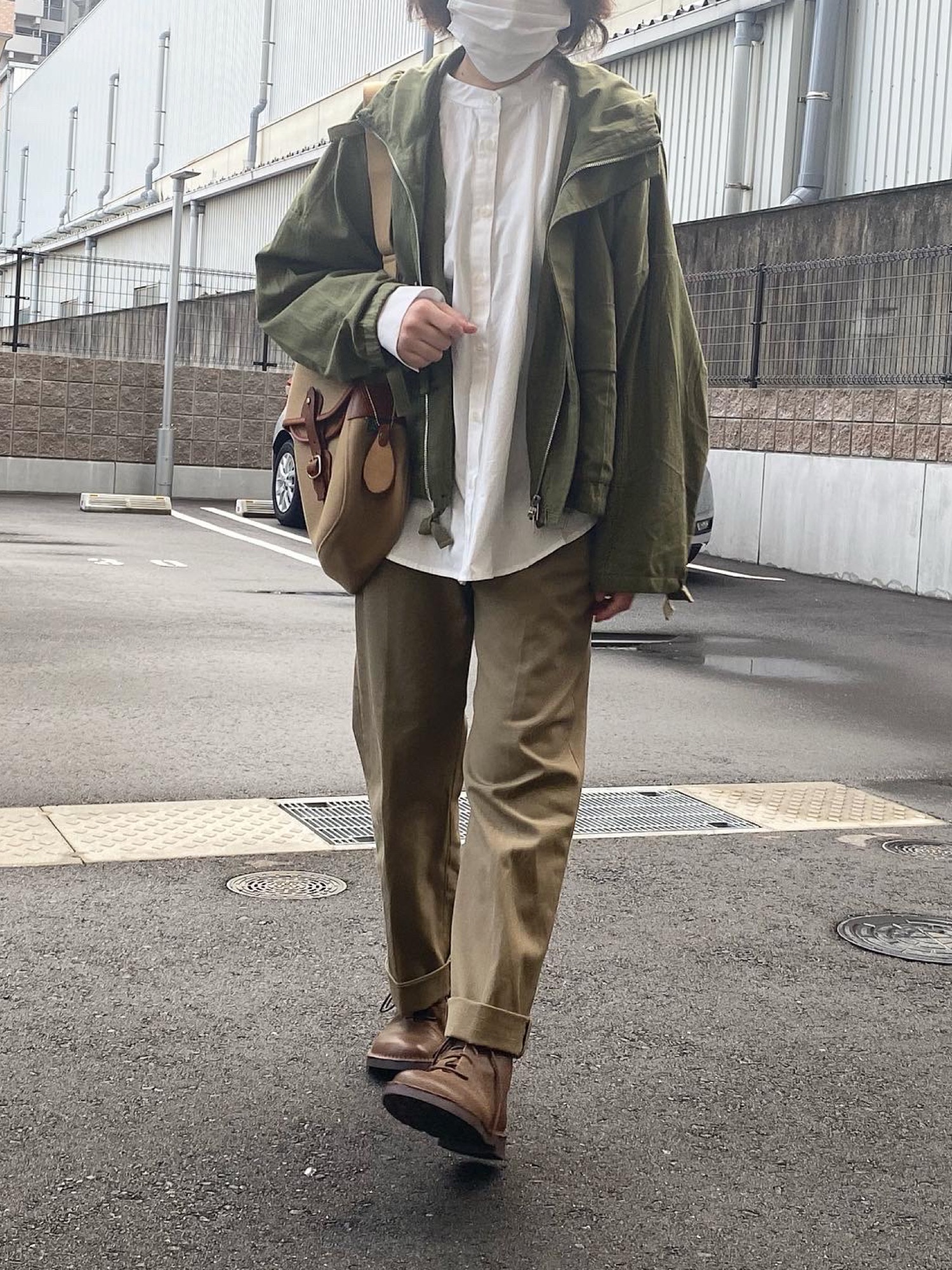 CLANE（クラネ）の「WIDE SHORT MOUNTAIN PARKA（マウンテンパーカー