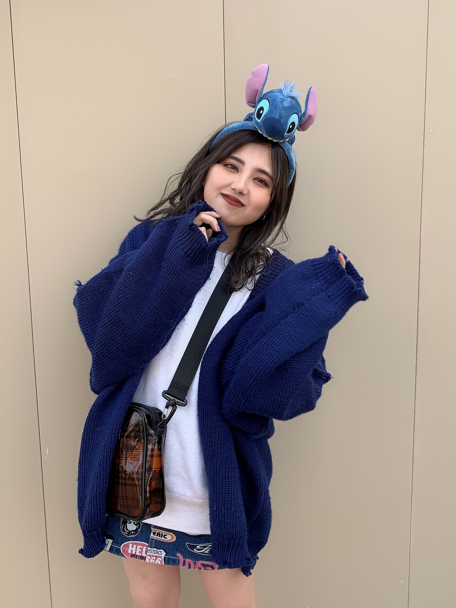 美品✨X-girl × HYSTERIC GLAMOUR DENIM SKIRT X-girl × HYSTERIC GLAMOUR DENIM SKIRT