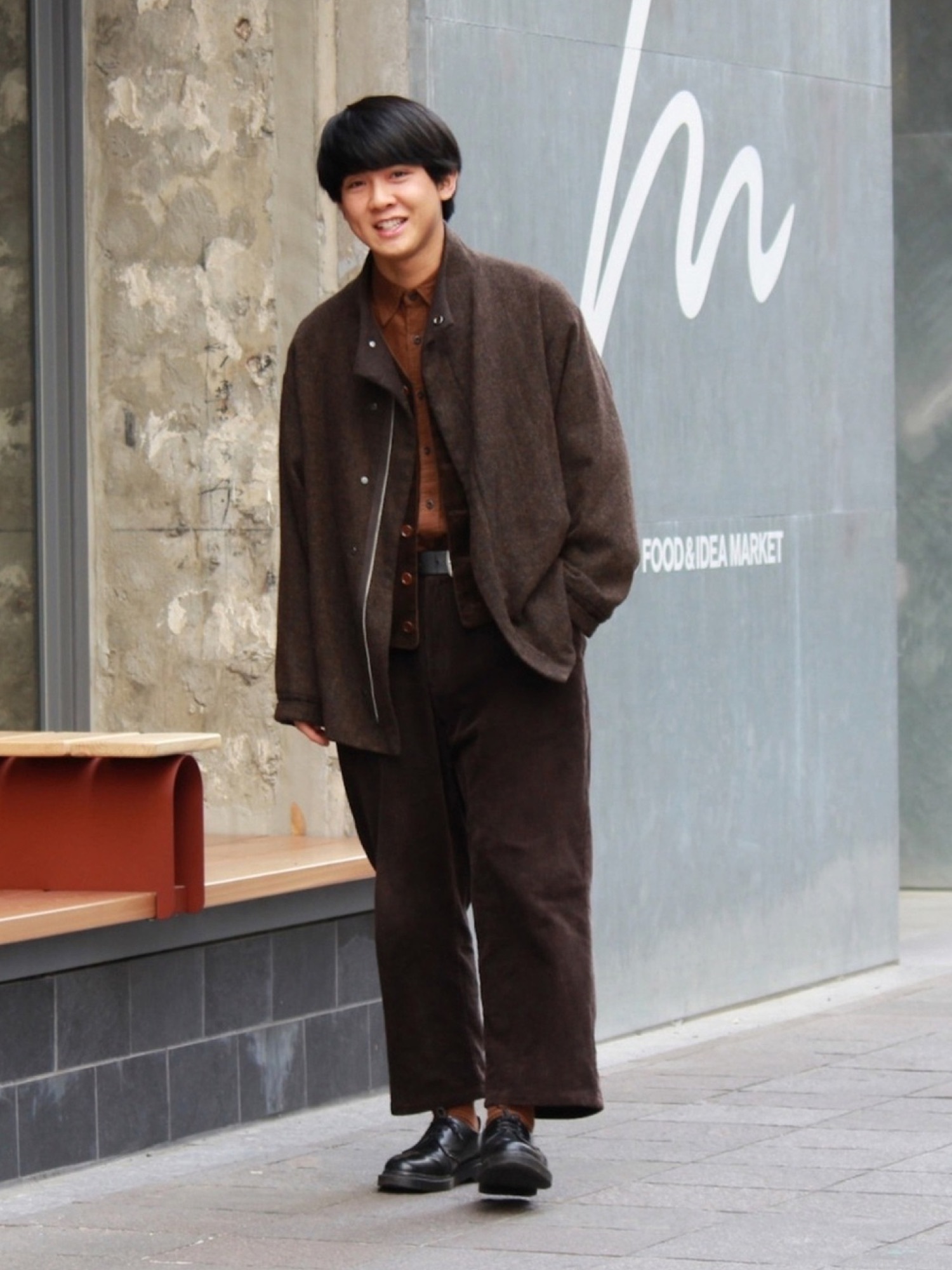 HARE（ハレ）の「尾州ウールツイードブルゾン(HARE)（ブルゾン）」 - WEAR