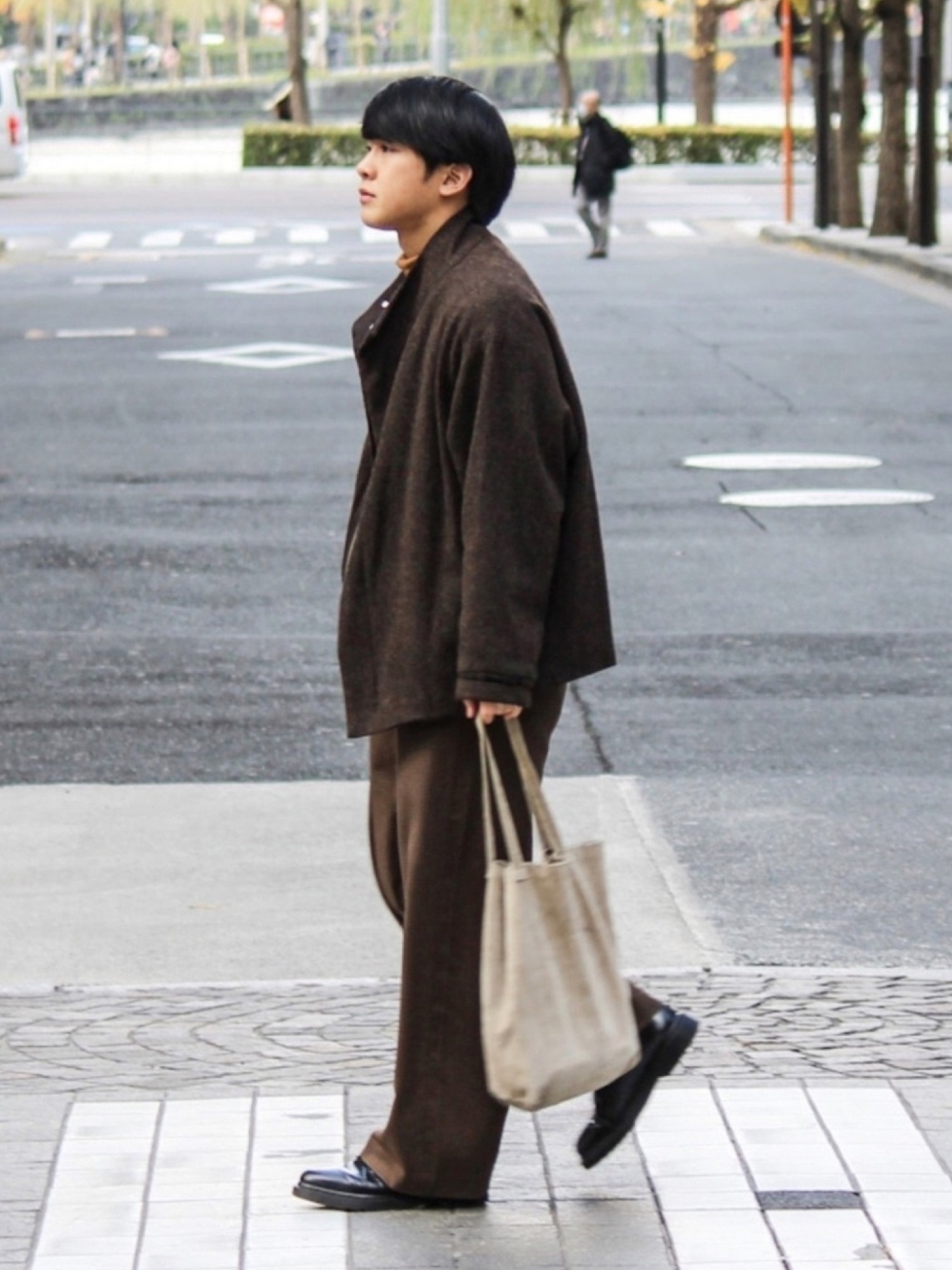 HARE（ハレ）の「尾州ウールツイードブルゾン(HARE)（ブルゾン）」 - WEAR