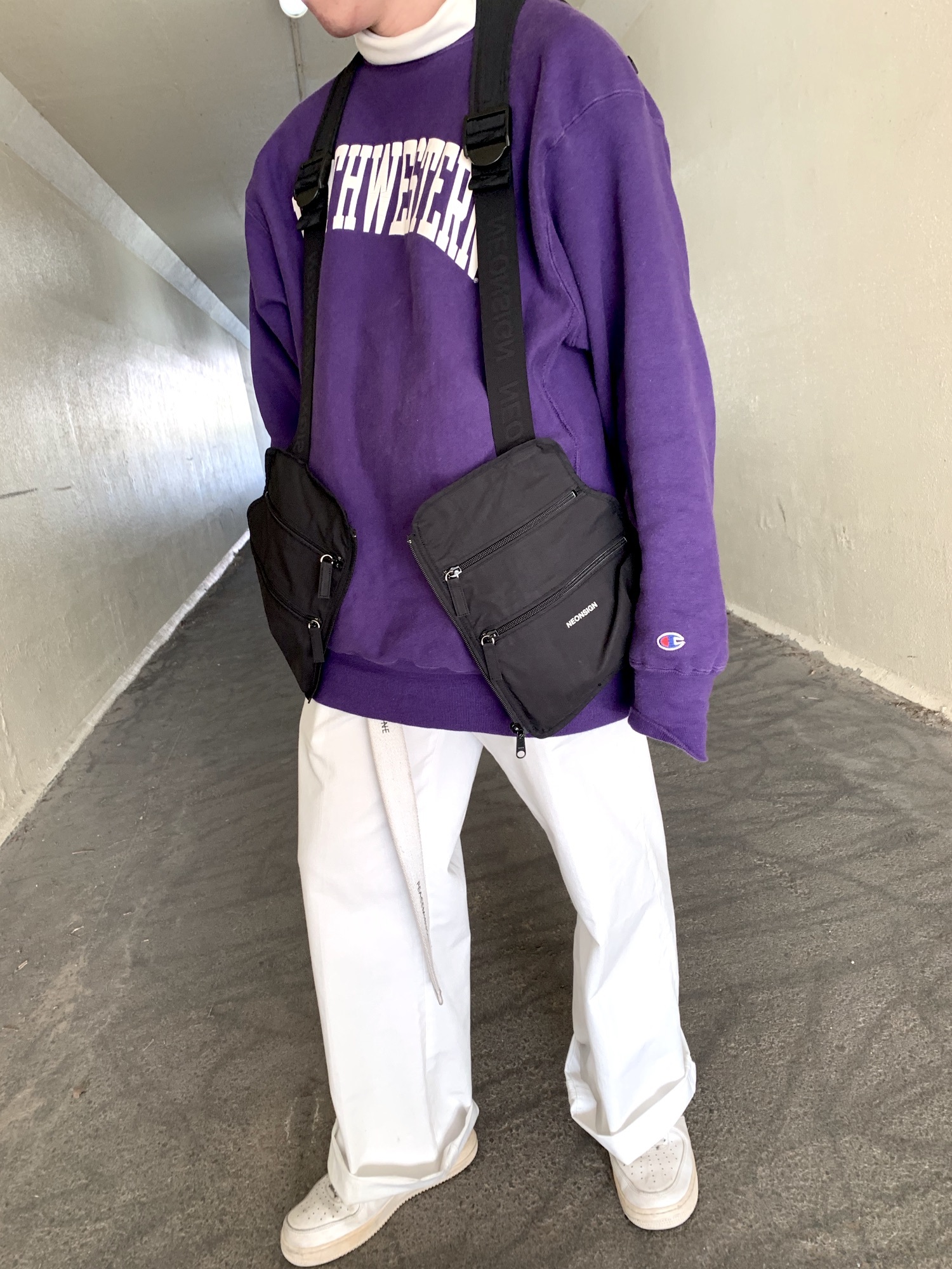 NEONSIGN（ネオンサイン）の「NEON SIGN CHEST BAG（ボディバッグ 