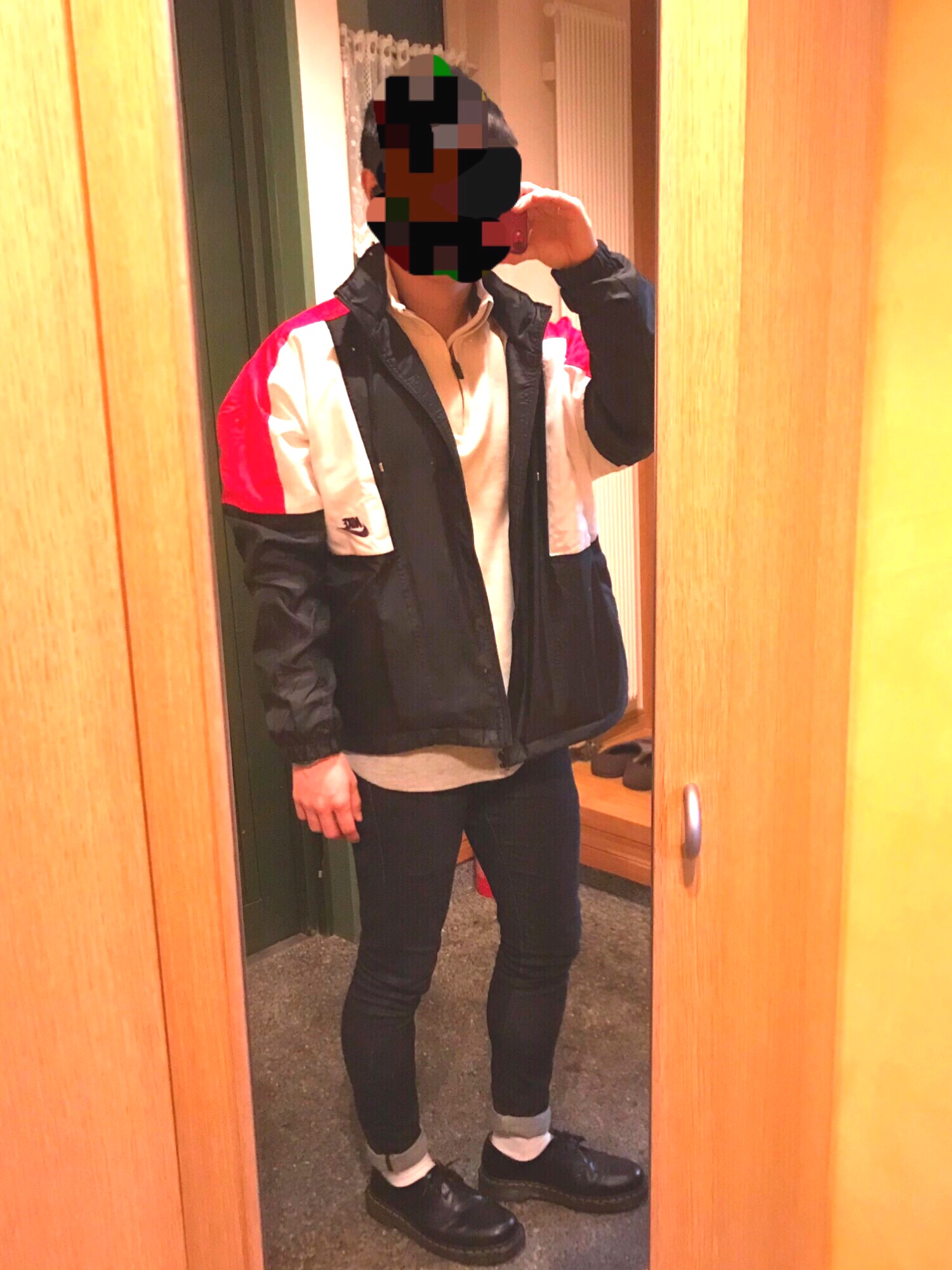 NIKE（ナイキ）の「NIKE AS M NSW RE-ISSUE JKT WVN (BLACK/UNIVERSITY 