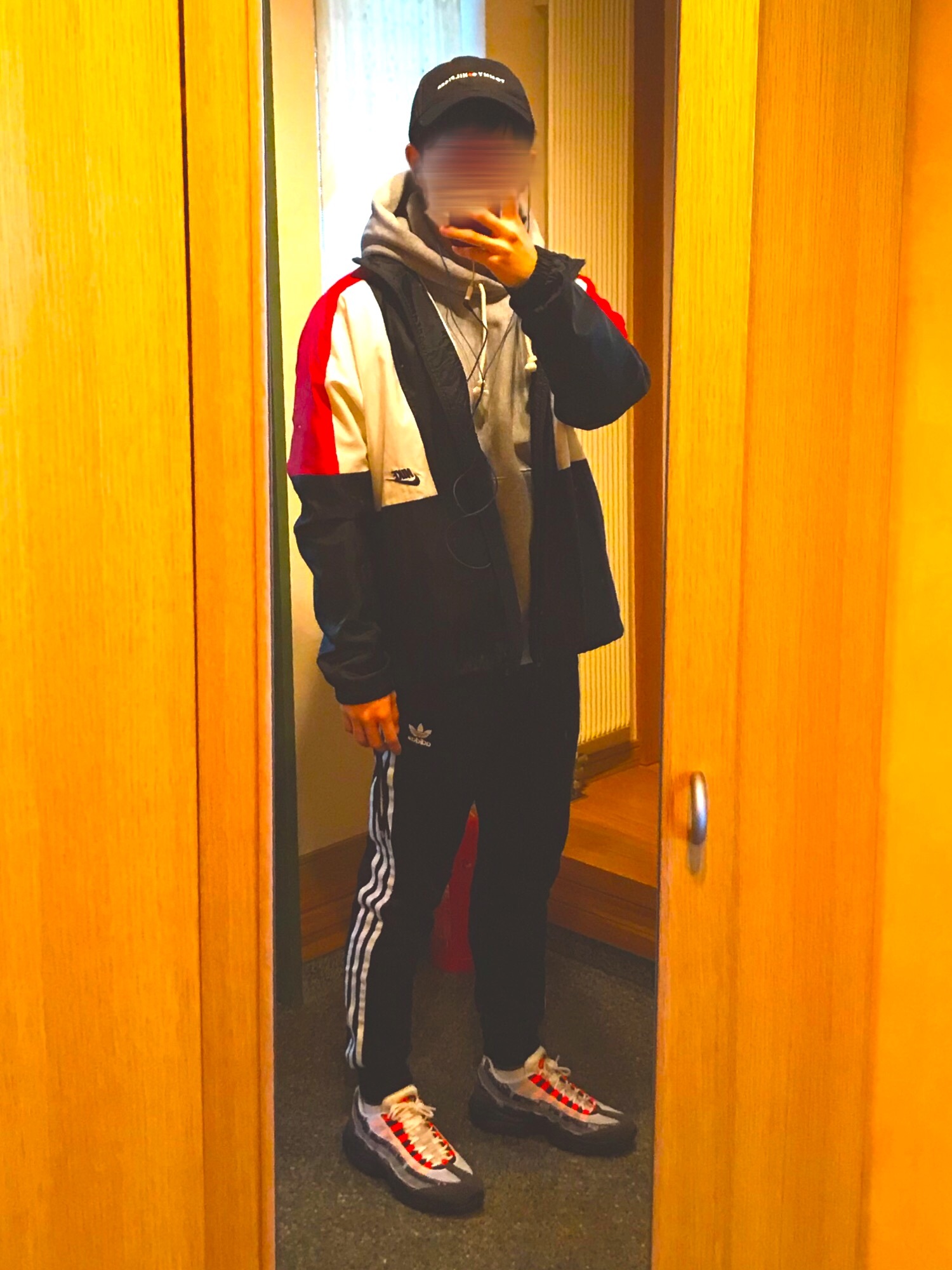 NIKE（ナイキ）の「NIKE AS M NSW RE-ISSUE JKT WVN (BLACK/UNIVERSITY 