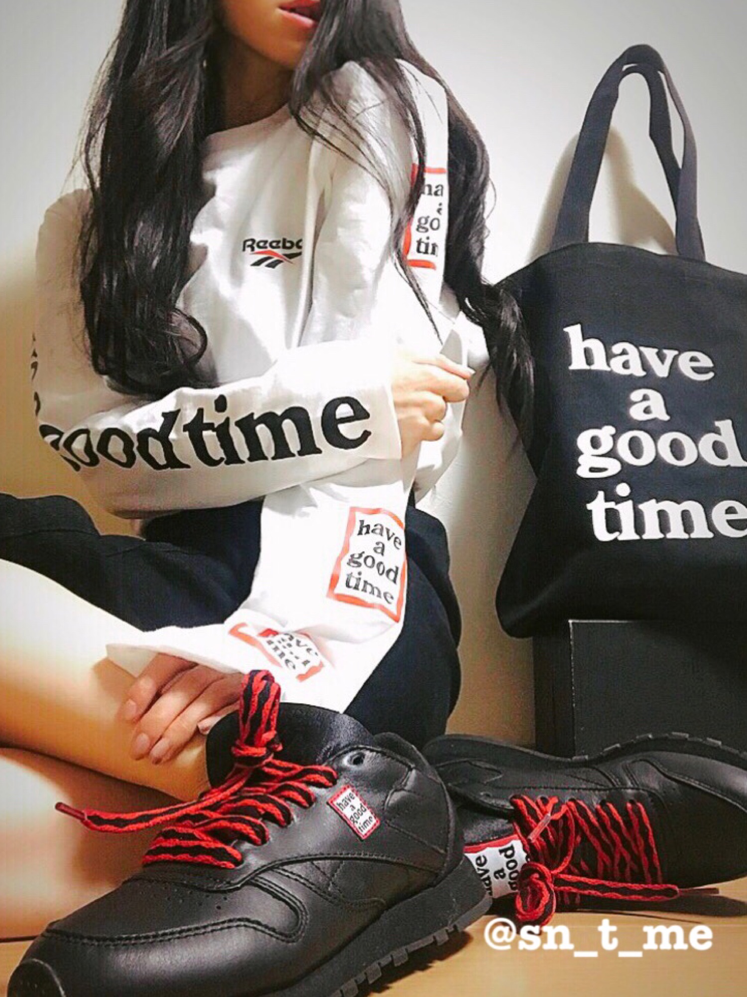 Reebok（リーボック）の「【Reebok CLASSIC×have a good time ...