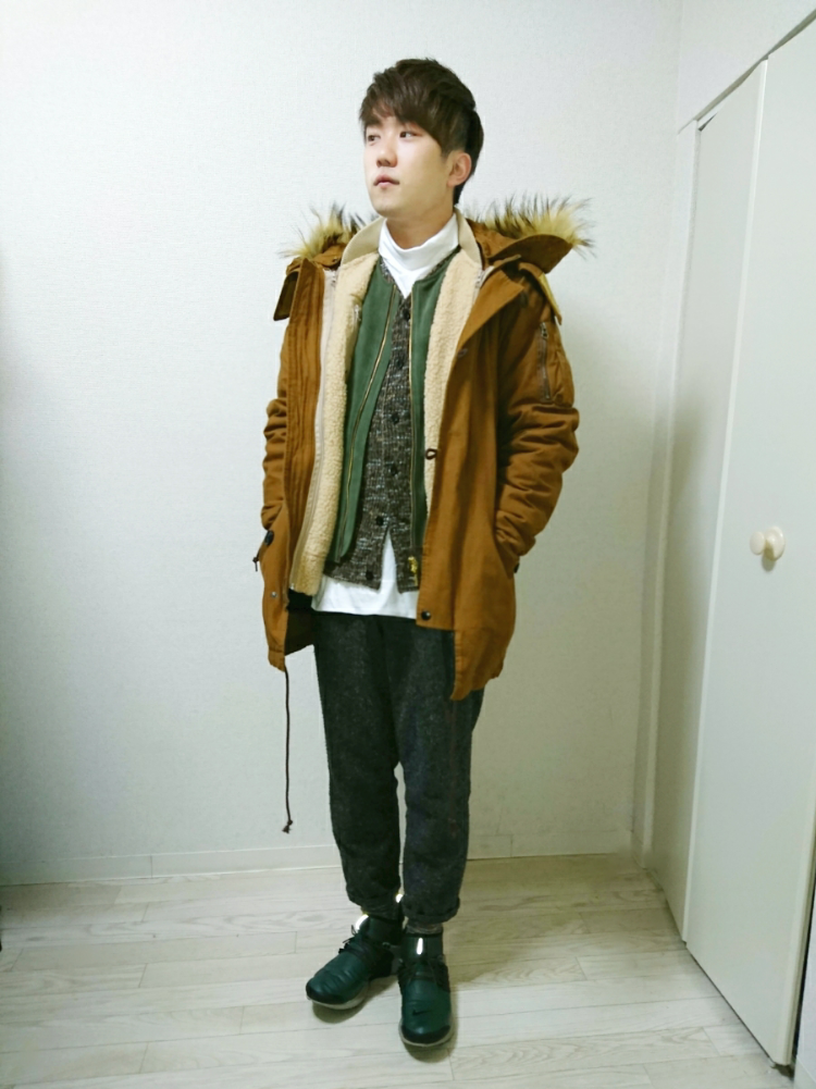 417 EDIFICE スウェードノーカラーシングルライダースブルゾン