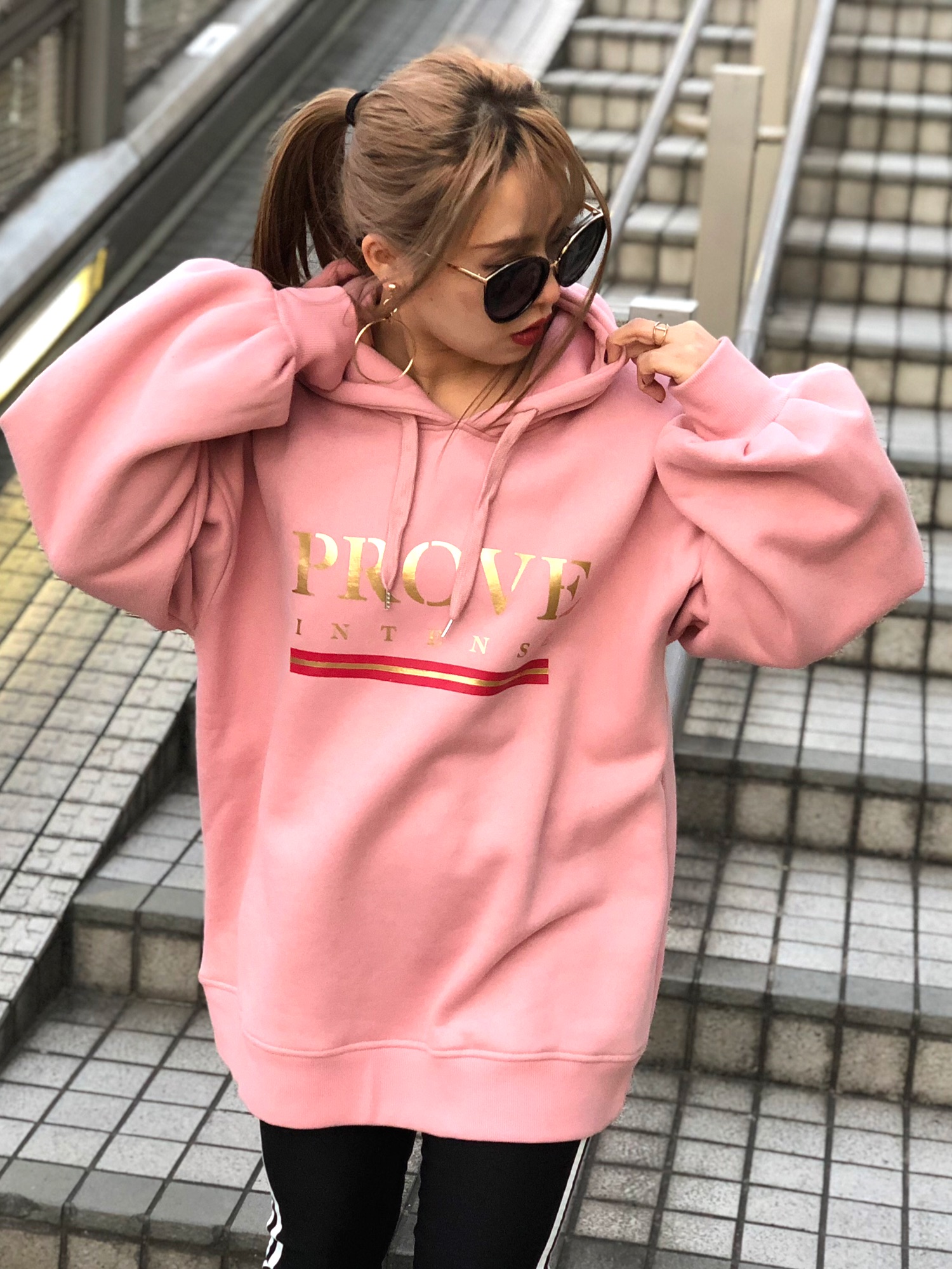 アンビー  ＰＲＯＶＥ ＬＯＧＯ ＨＯＯＤＩＥ ＰＯ ENVYM（アンビー）の「PROVE LOGO HOODIE PO