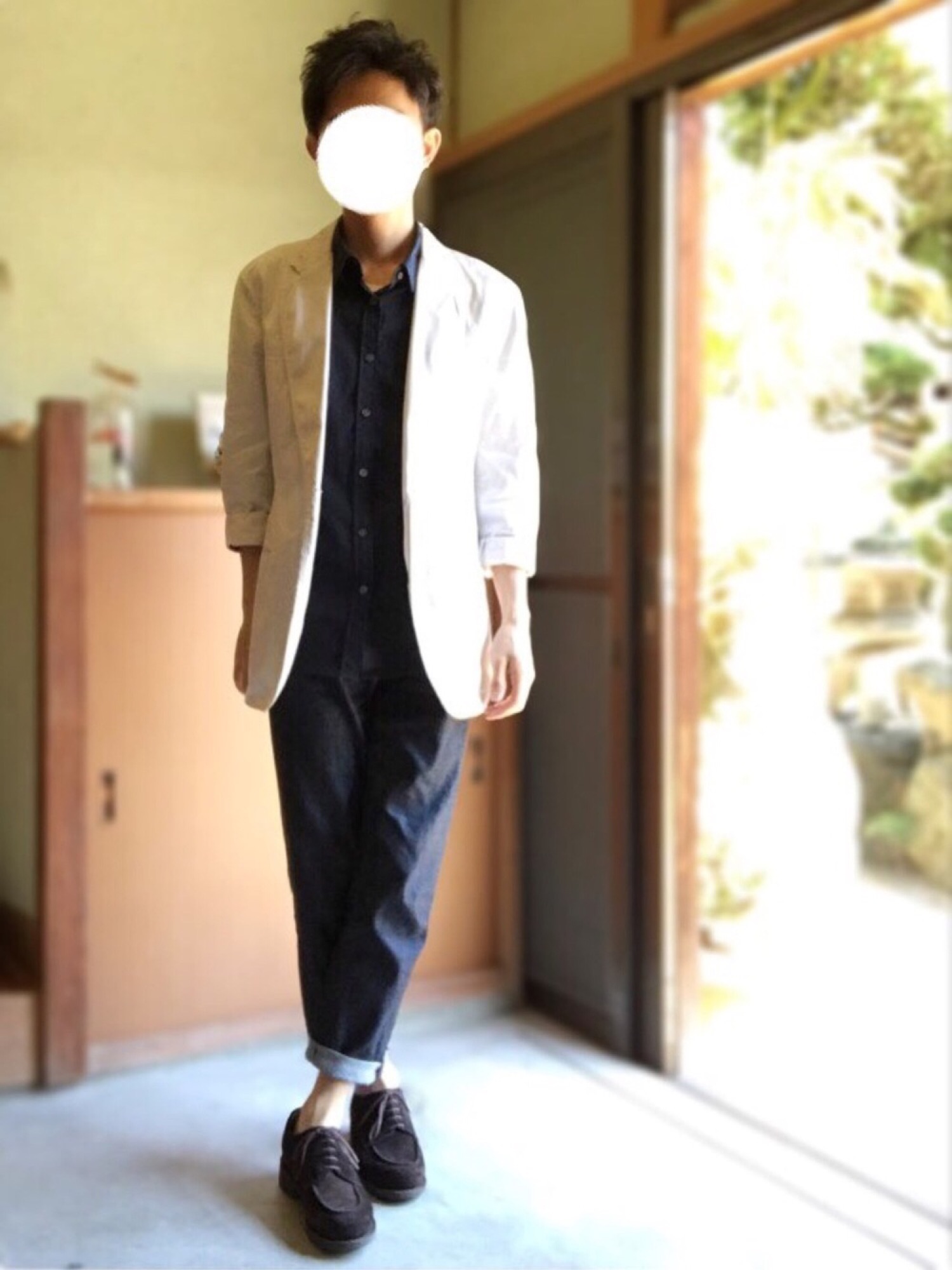 2015SS VIKTOR&ROLF トロピカルウールテーラードジャケット　48 20170423180805946.jpg