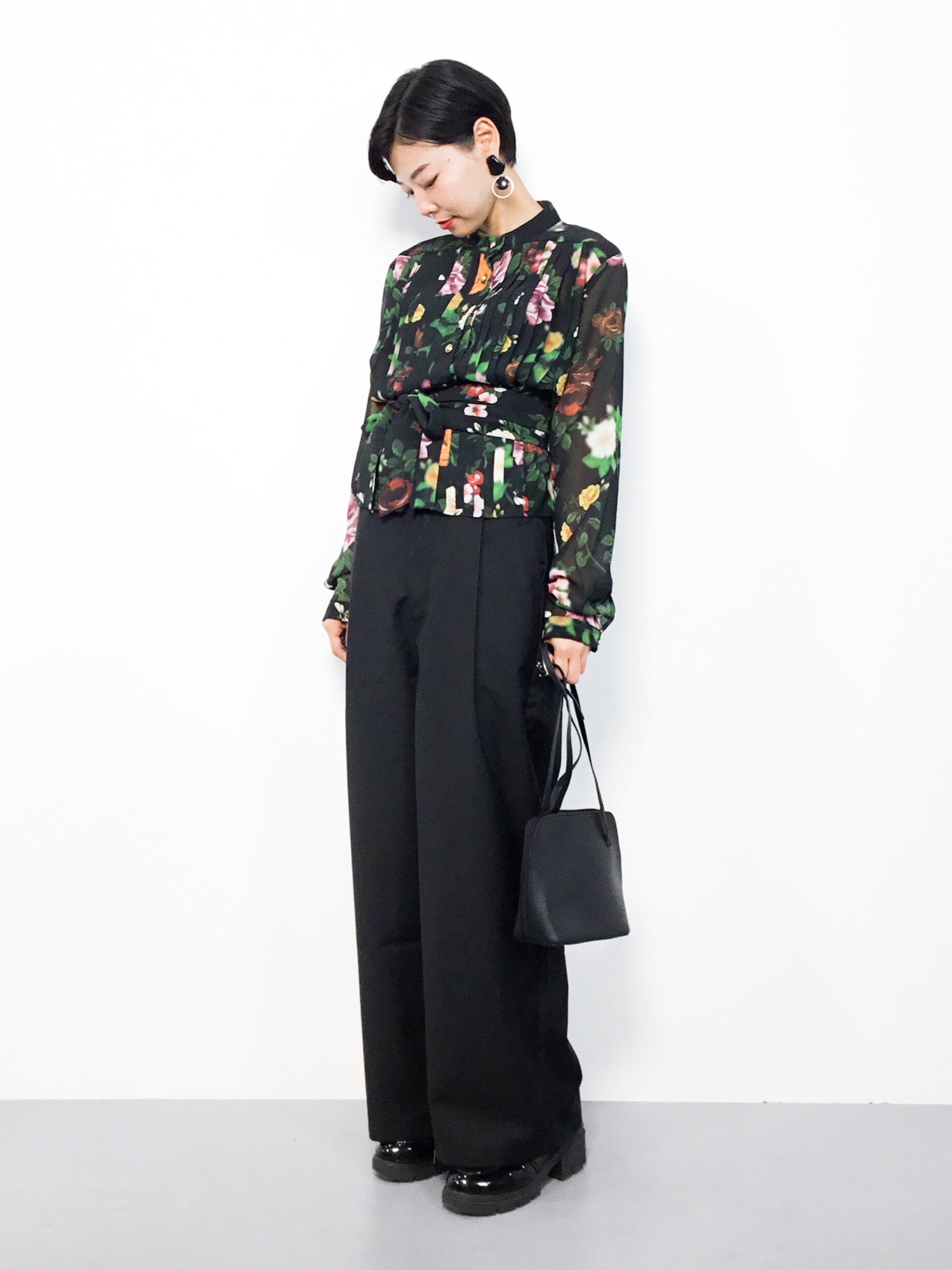 Ameri（アメリ）の「COCO FLOWER SHIRT（シャツ/ブラウス）」 - WEAR