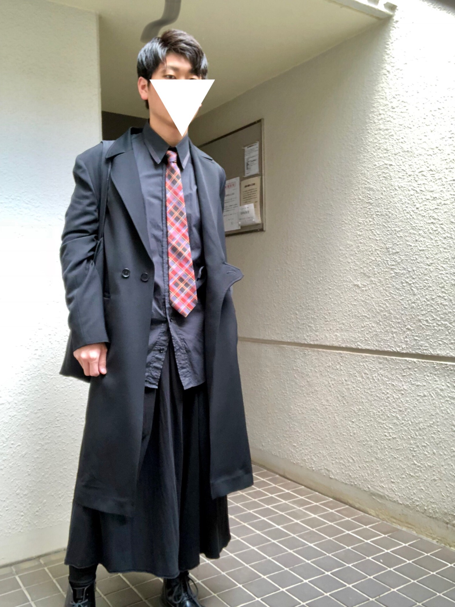 Ground Yのチェスターコートを使った人気ファッションコーディネート