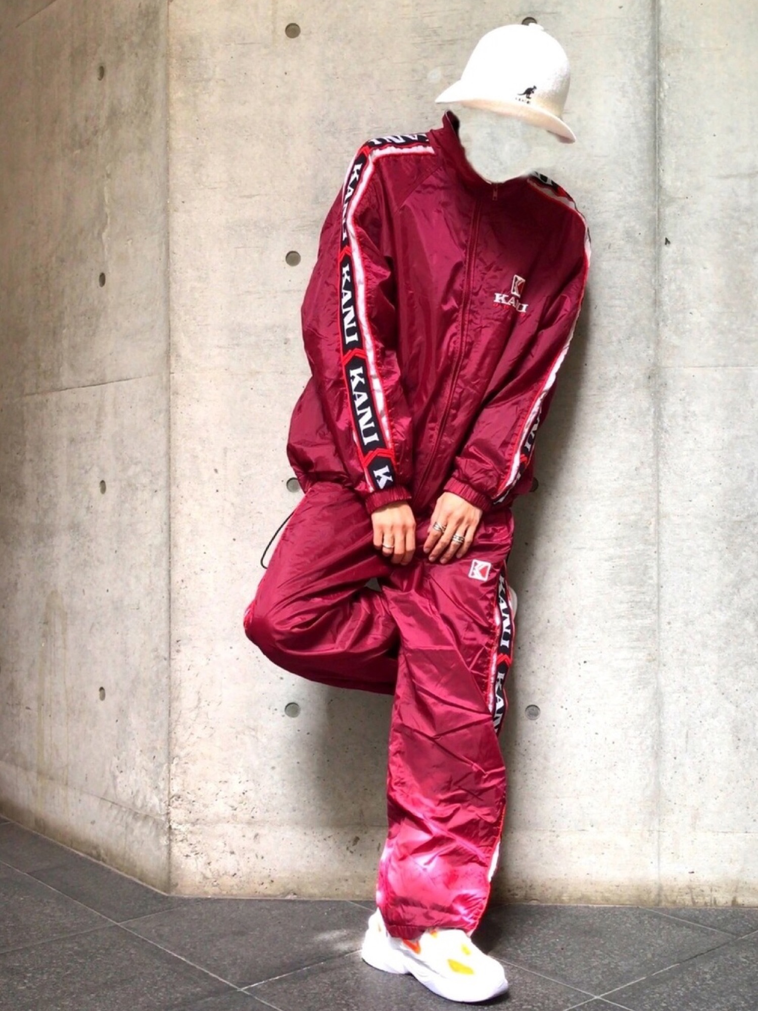 KARL KANI ジャージセット 青/赤/白 c060910-07_5.jpg