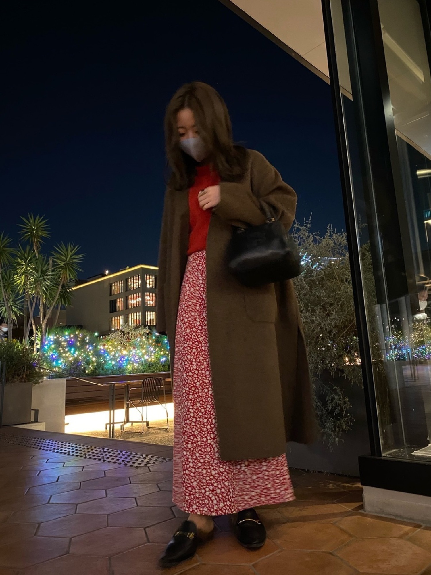 ギャルリーヴィー GALERIE VIE ウールダブルフェイスストール付きコート GALERIE VIE（ギャルリー ヴィー）の「ウールダブルフェイス