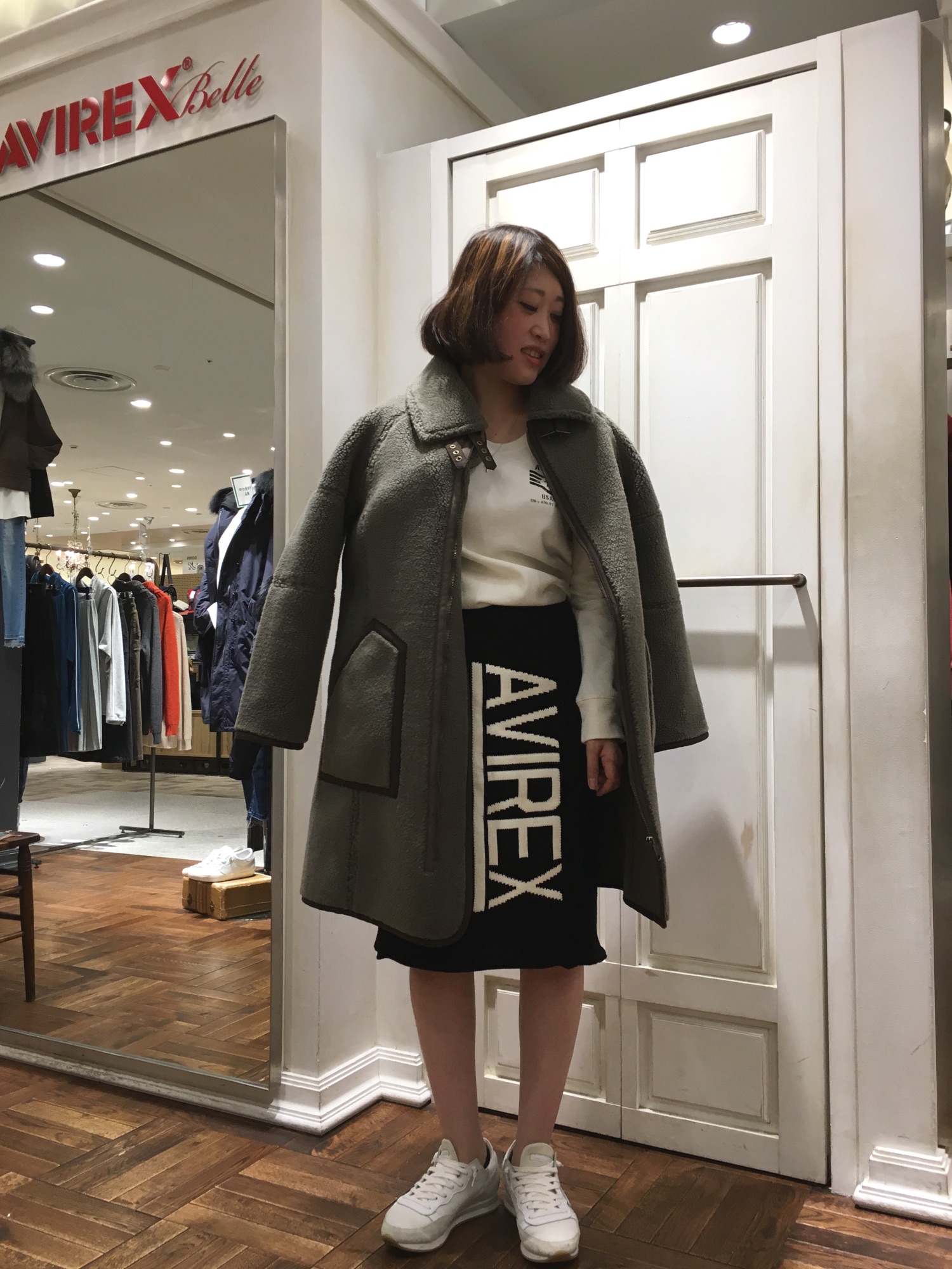 AVIREX（アヴィレックス）の「avirex/ アヴィレックス/ POODLE BOA 