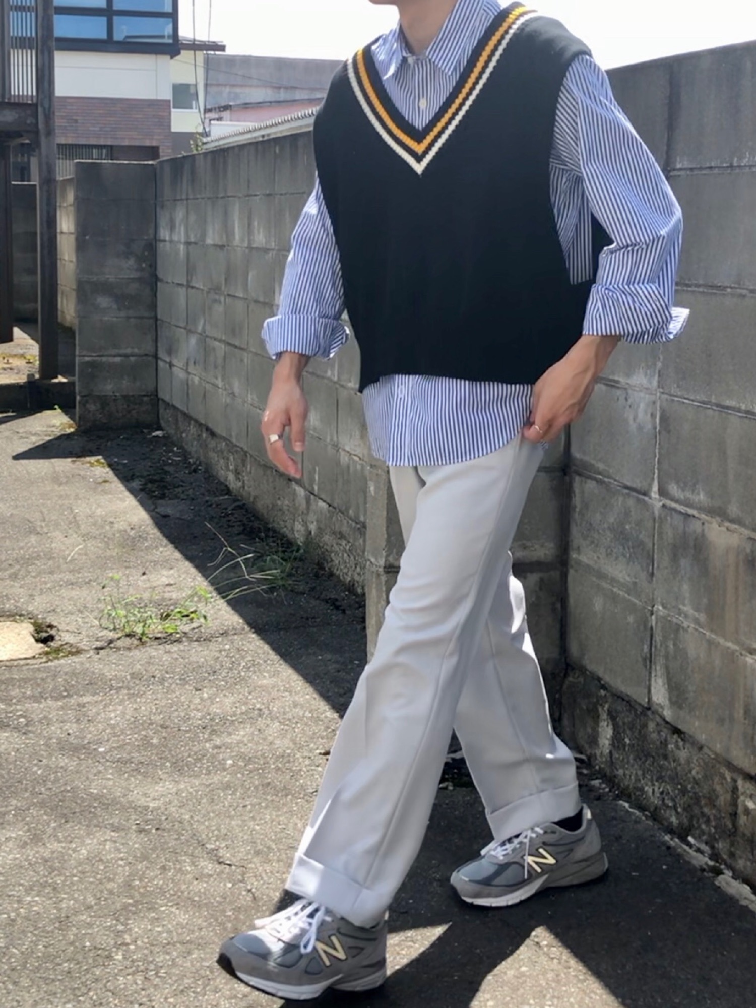 NEONSIGN（ネオンサイン）の「NEON SIGN LETTERED VEST（ベスト）」 - WEAR
