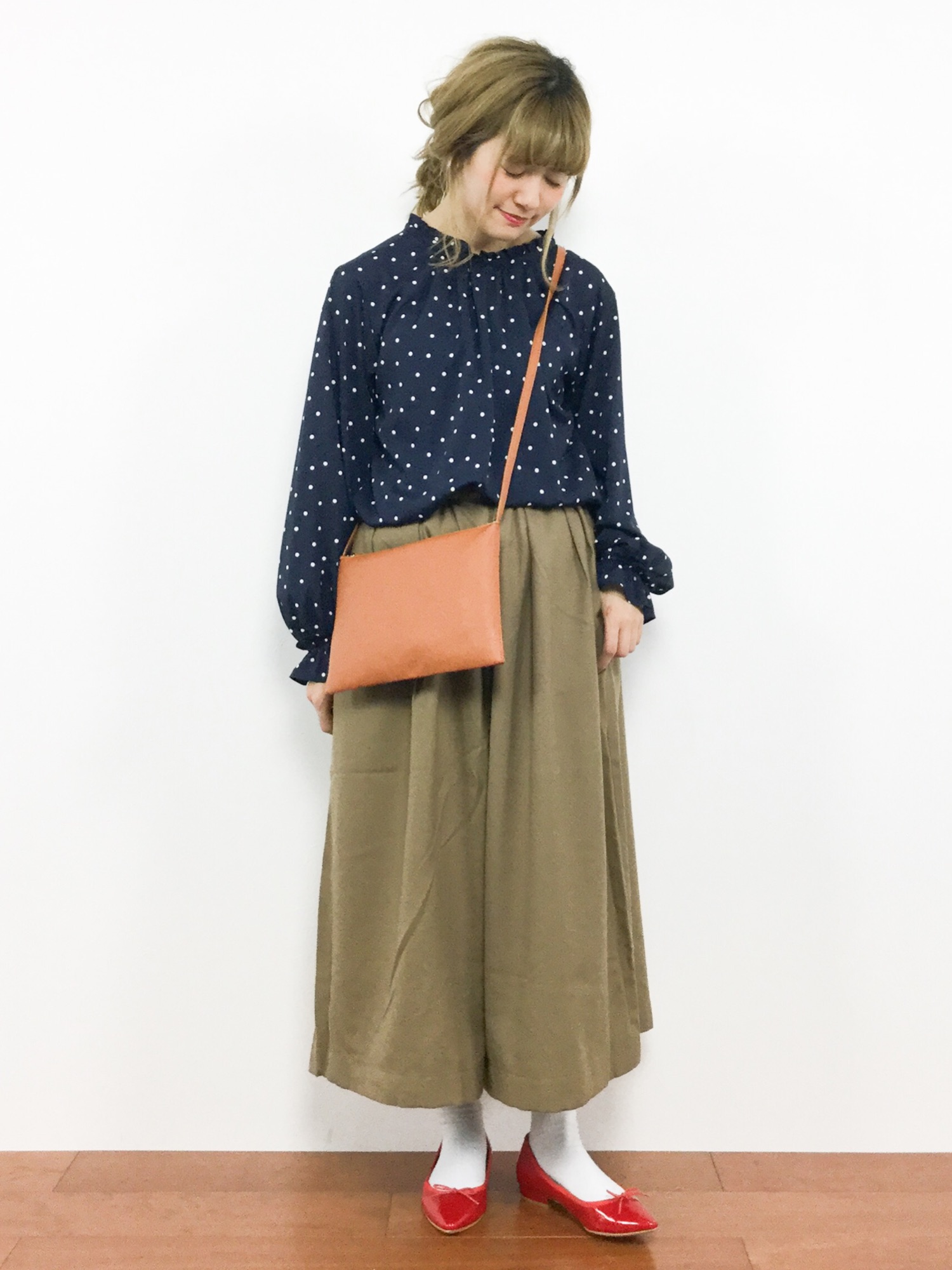 IENA 今季新品ライトデシンドットプリントブラウス 美品】IENA ライトデシンドットプリントブラウス 【公式通販】