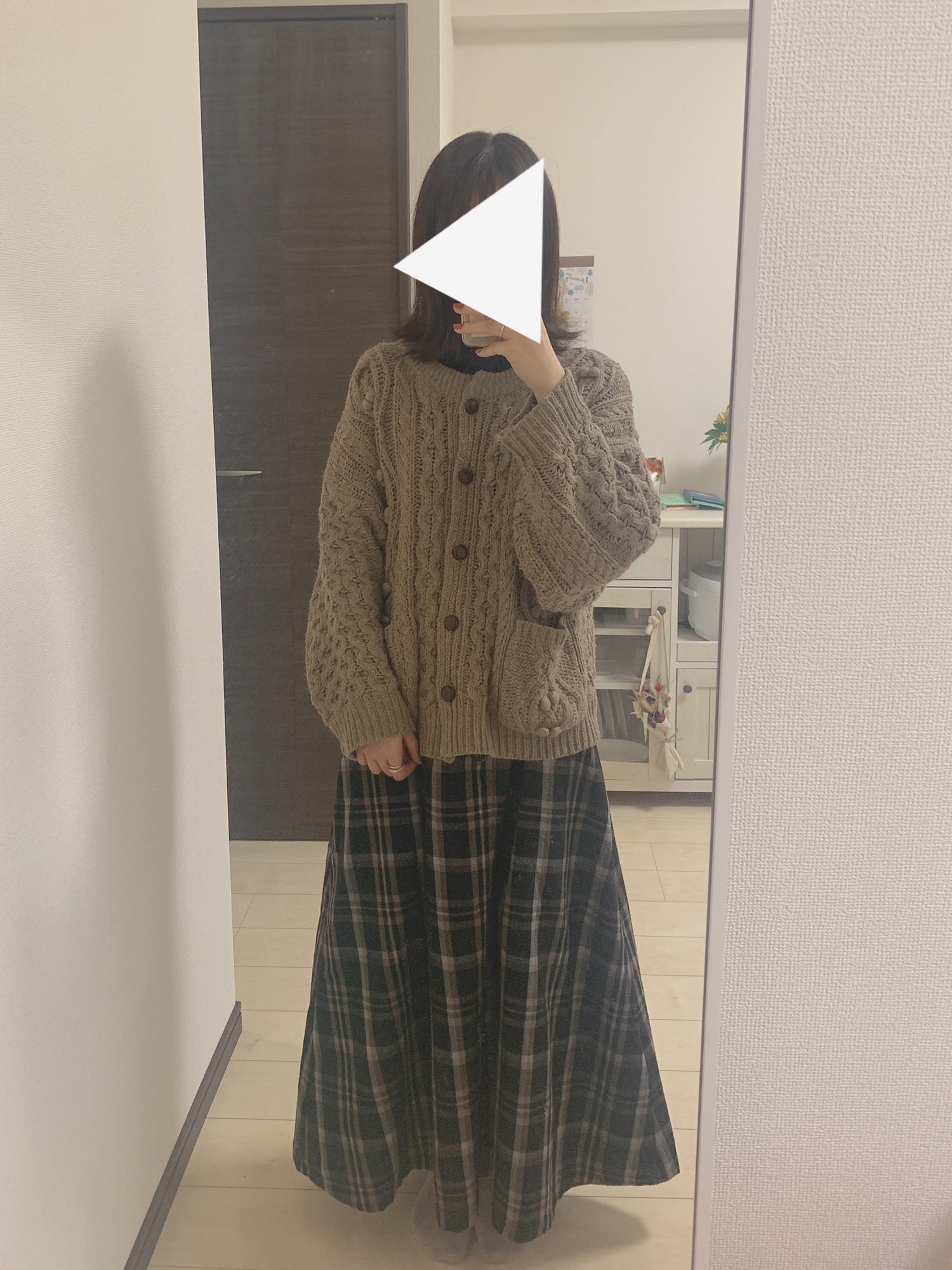 Samansa Mos2（サマンサ モスモス）の「レースシャーリングハイネック