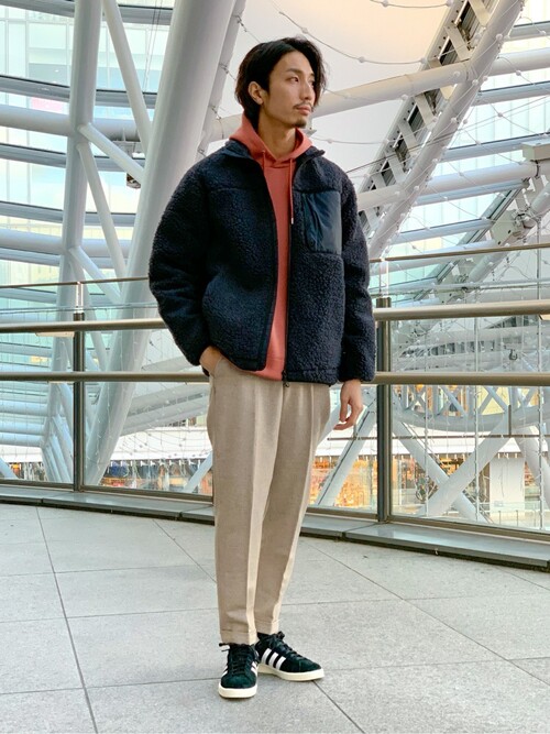 エディフィス（EDIFICE）/メンズブルゾン(DESCENTE BLANC / デサント ブラン 別注 ボアブルゾン) DESCENTE（デサント）の「【DESCENTE BLANC / デサント ブラン】別注