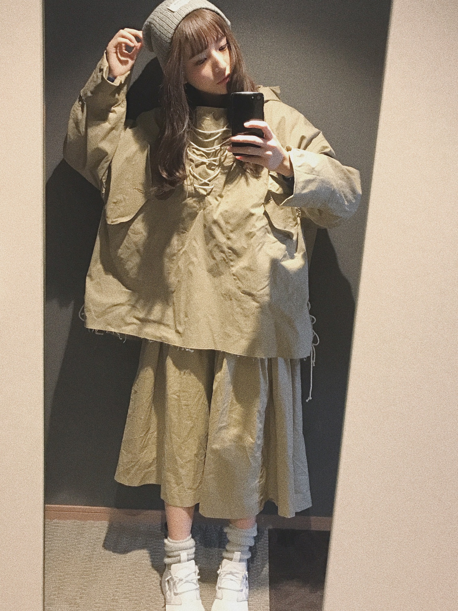 Jieda  INDIGO LACE-UP PARKA ジエダ　デニムパーカー Jieda INDIGO LACE-UP PARKA ジエダデニムパーカー