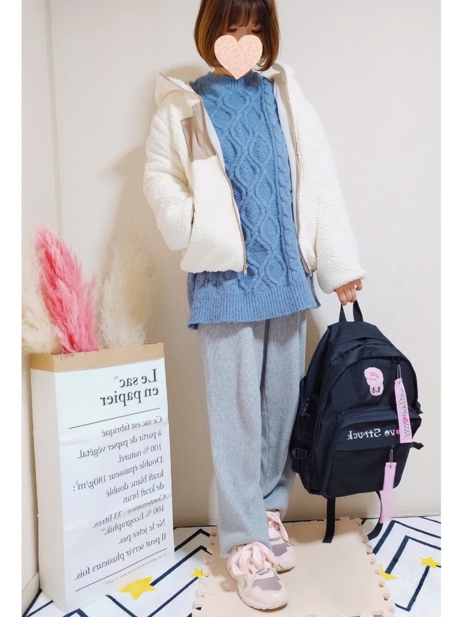 WC（ダブル シー）の「∴WC/EstherKimリュック（バックパック