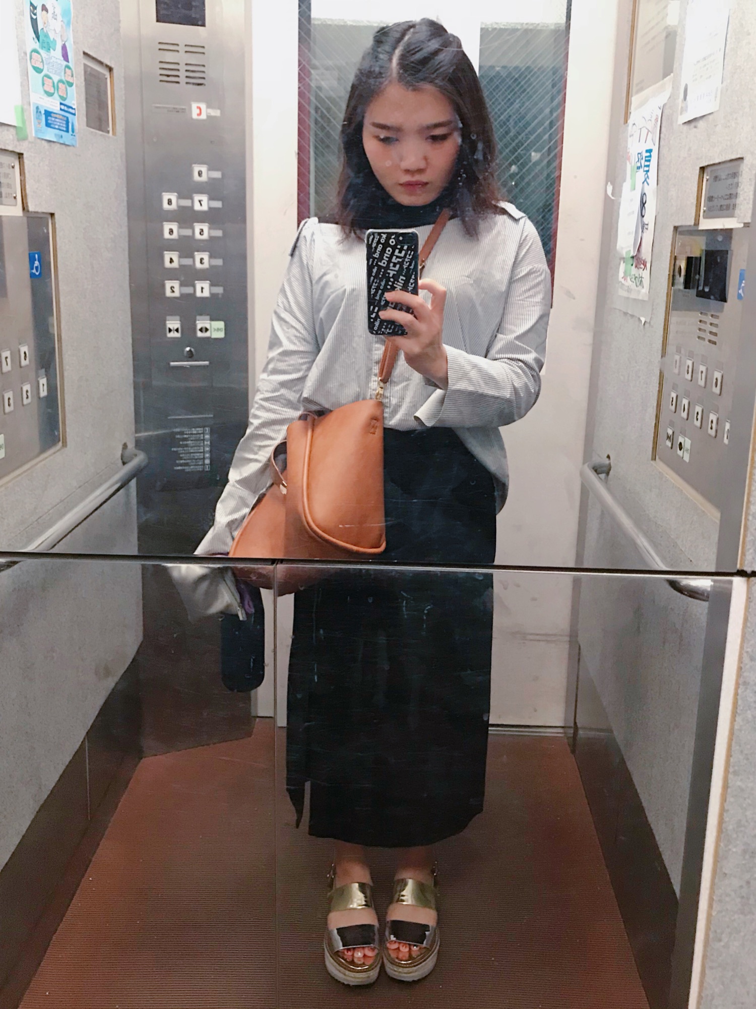 Instagram重盛さと美さん着用アイテム】リングタイトスカートを使った 