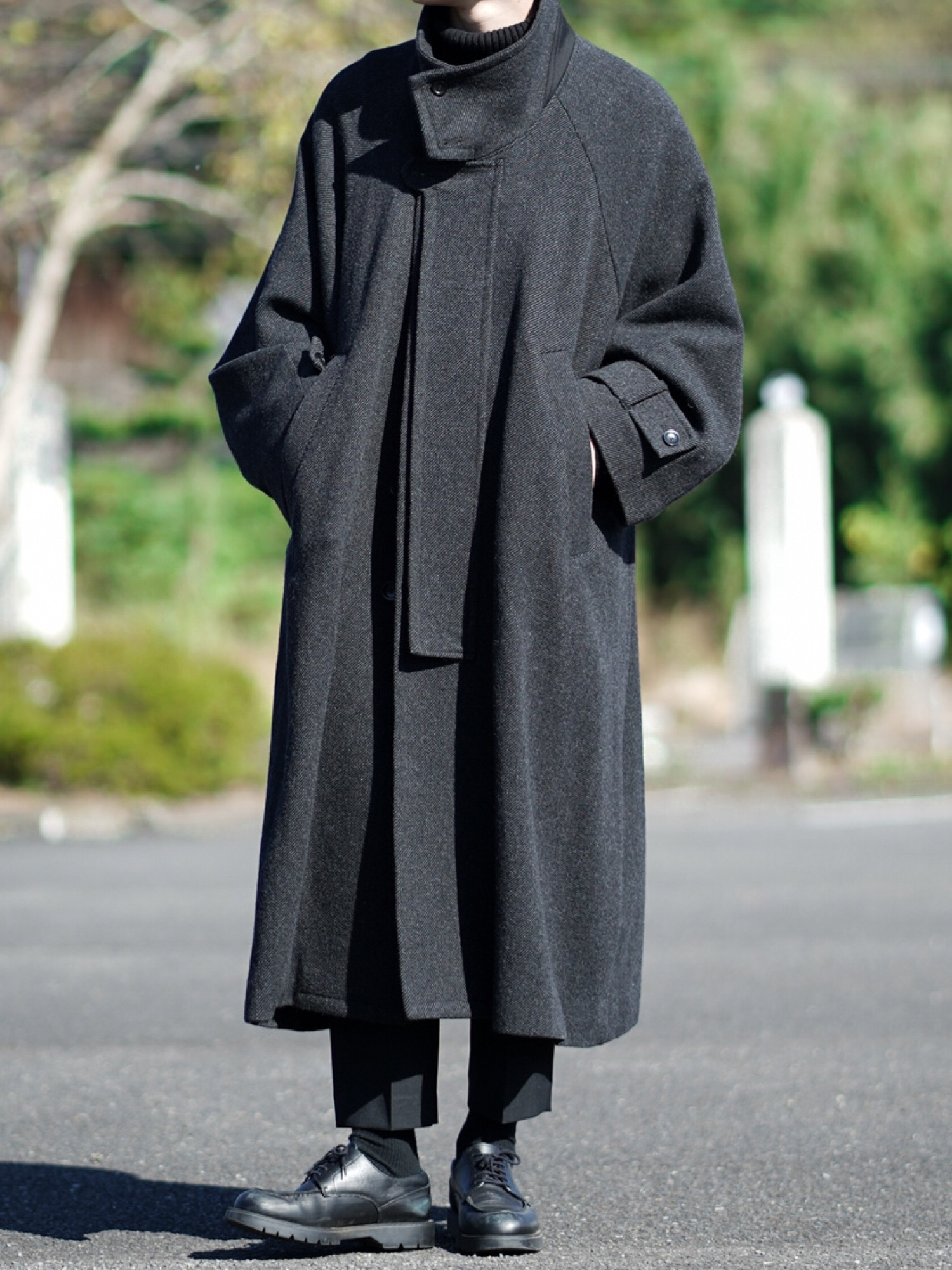 ジャケット・アウター VOAAOV 20aw tumbler tweed long coat VOAAOV（ヴォアーブ）の「【VOAAOV】 tumbler tweed long coat（その他