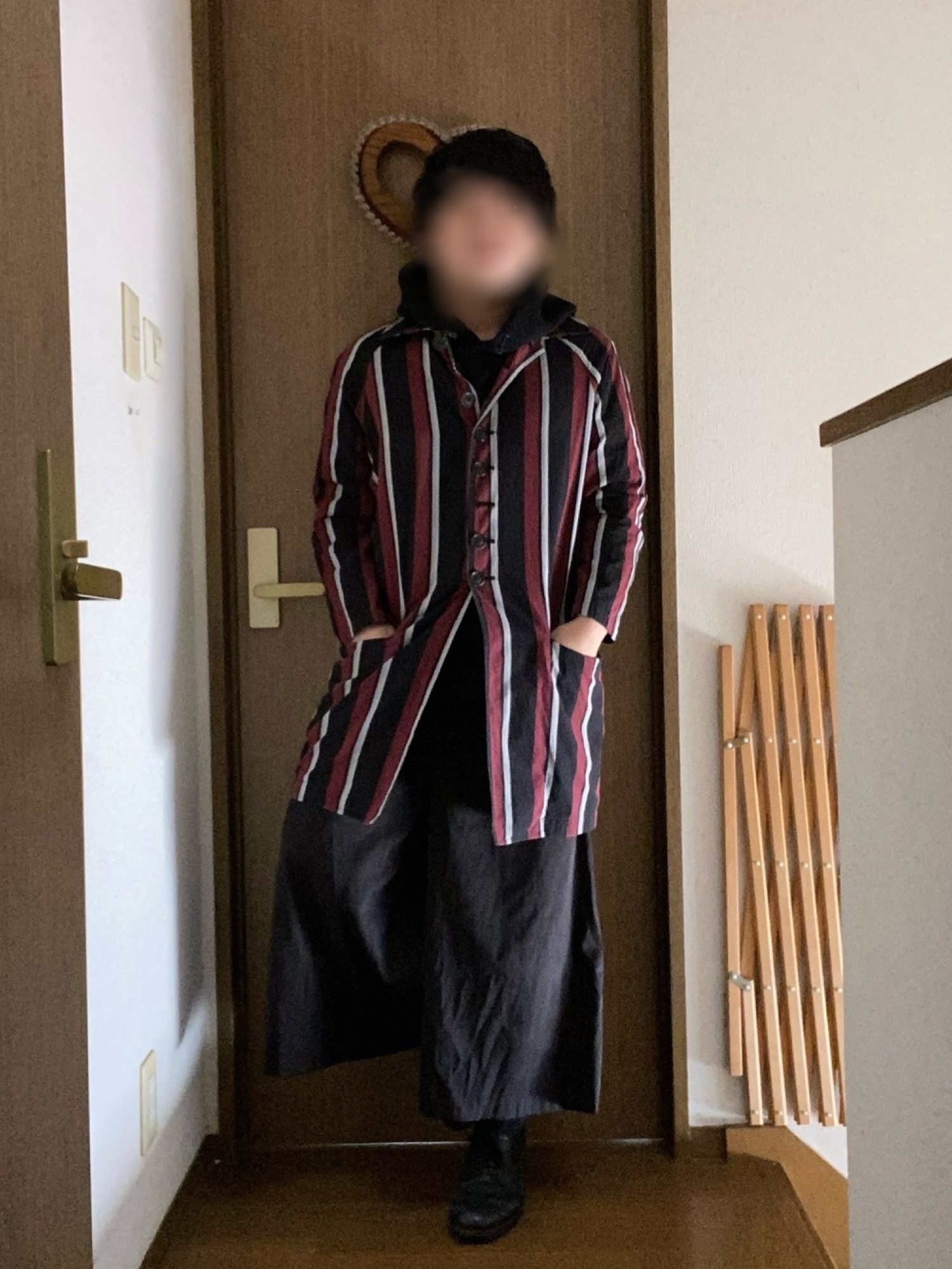 SHAREEF（シャリーフ）  STRIPE LONG SHIRTS SHAREEF（シャリーフ）の「MULTI STRIPE LONG SHIRTS（シャツ/ブラウス