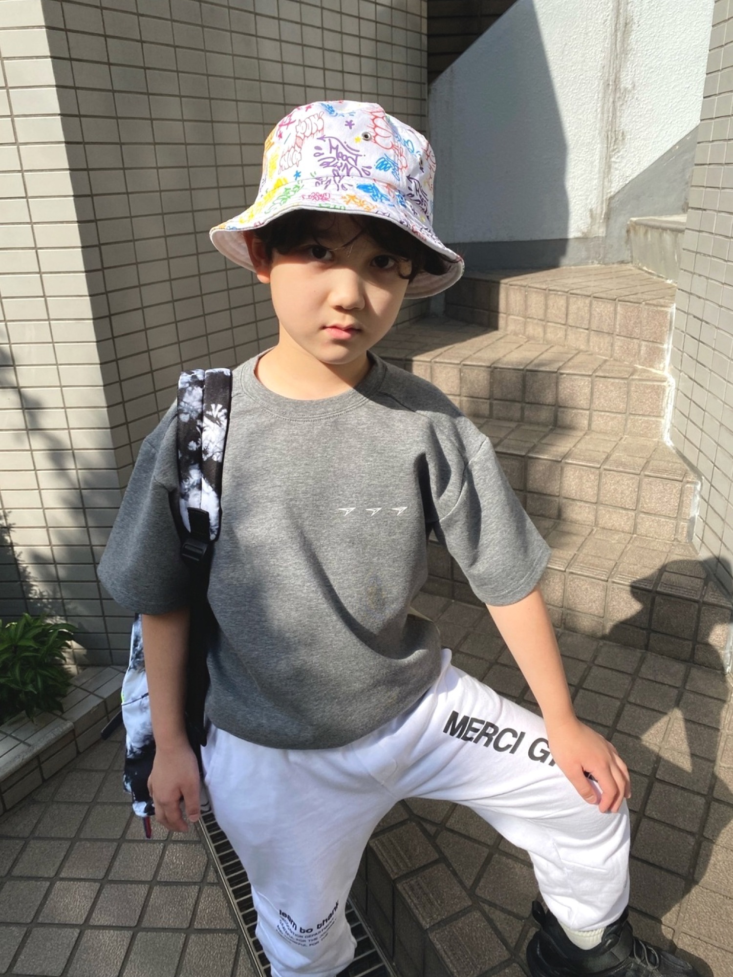 Ys ブラック バケットハット NEW ERA/ニューエラ バケット01 Striped Band Bucket ブラック