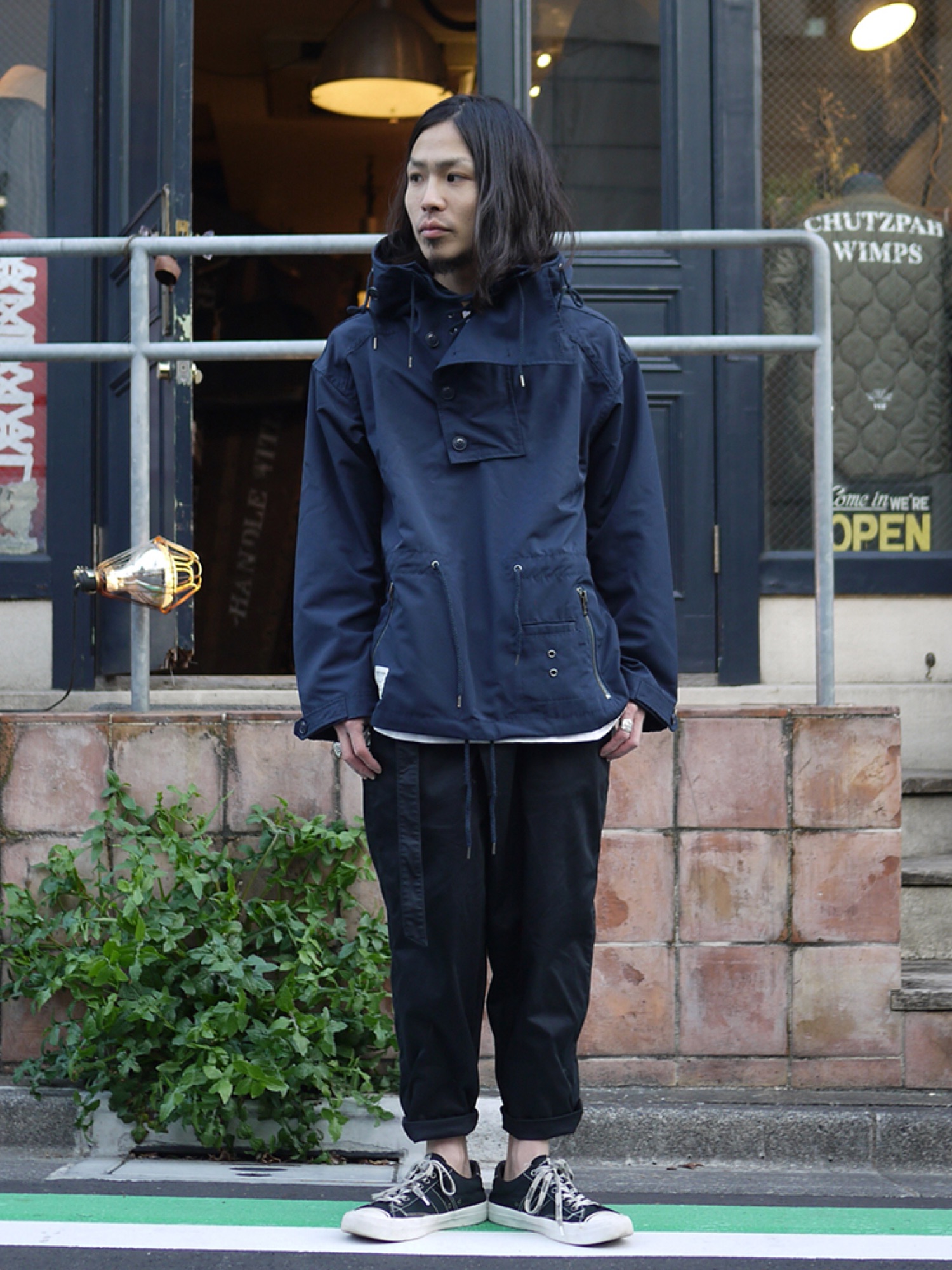 EGO TRIPPINGのマウンテンパーカーを使った人気ファッション