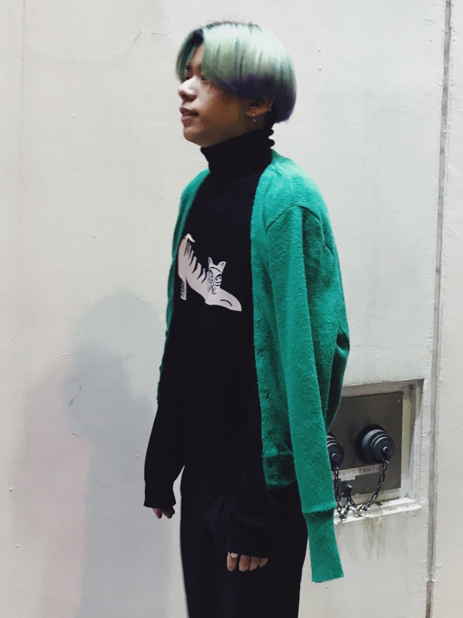 CHRISTIAN DADA（クリスチャンダダ）の「Cat Embroidery Knit Sweater 