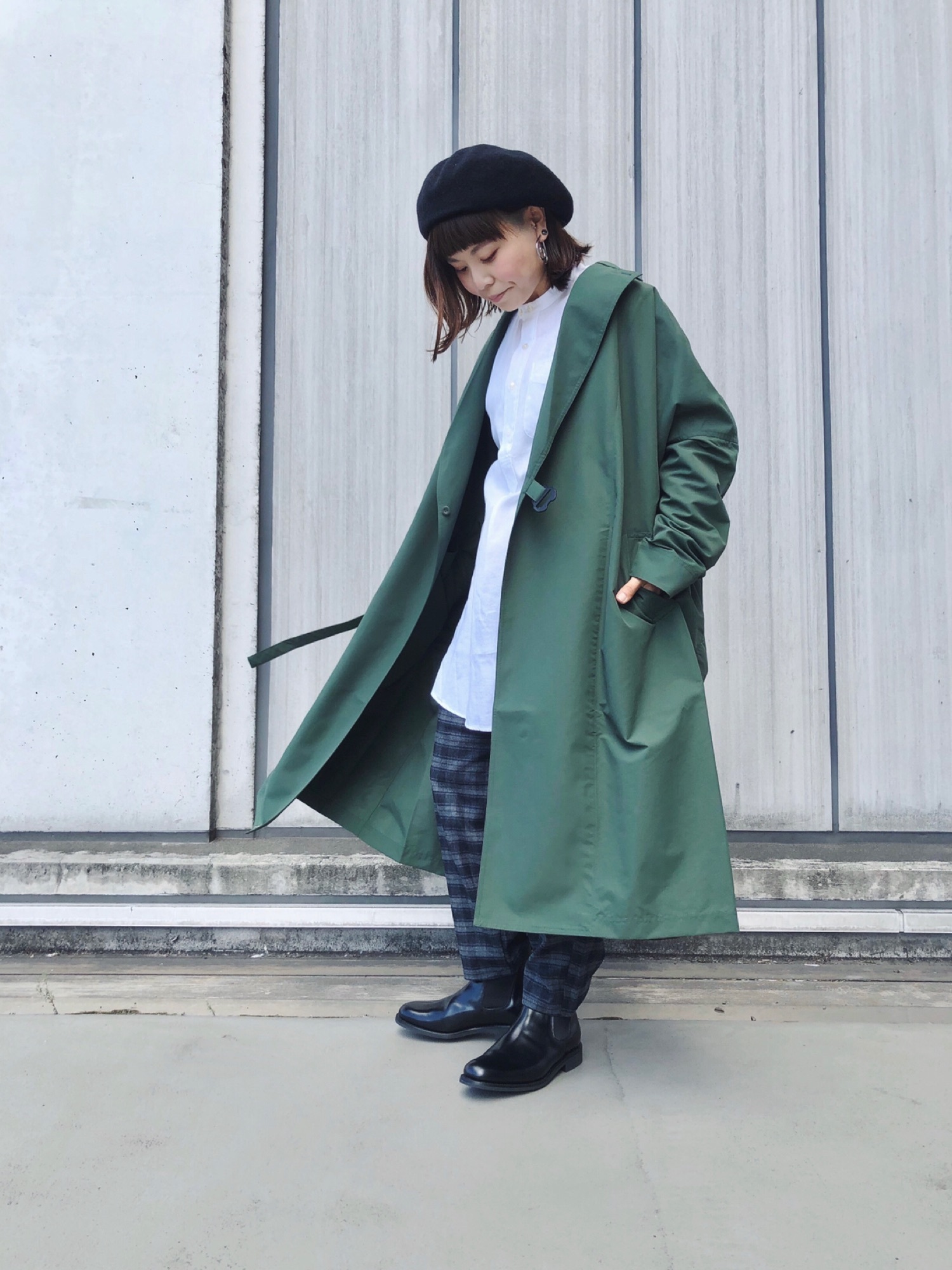 F/CE. ( エフシーイー) RECYCLE NYLON WRAP COATを使った人気