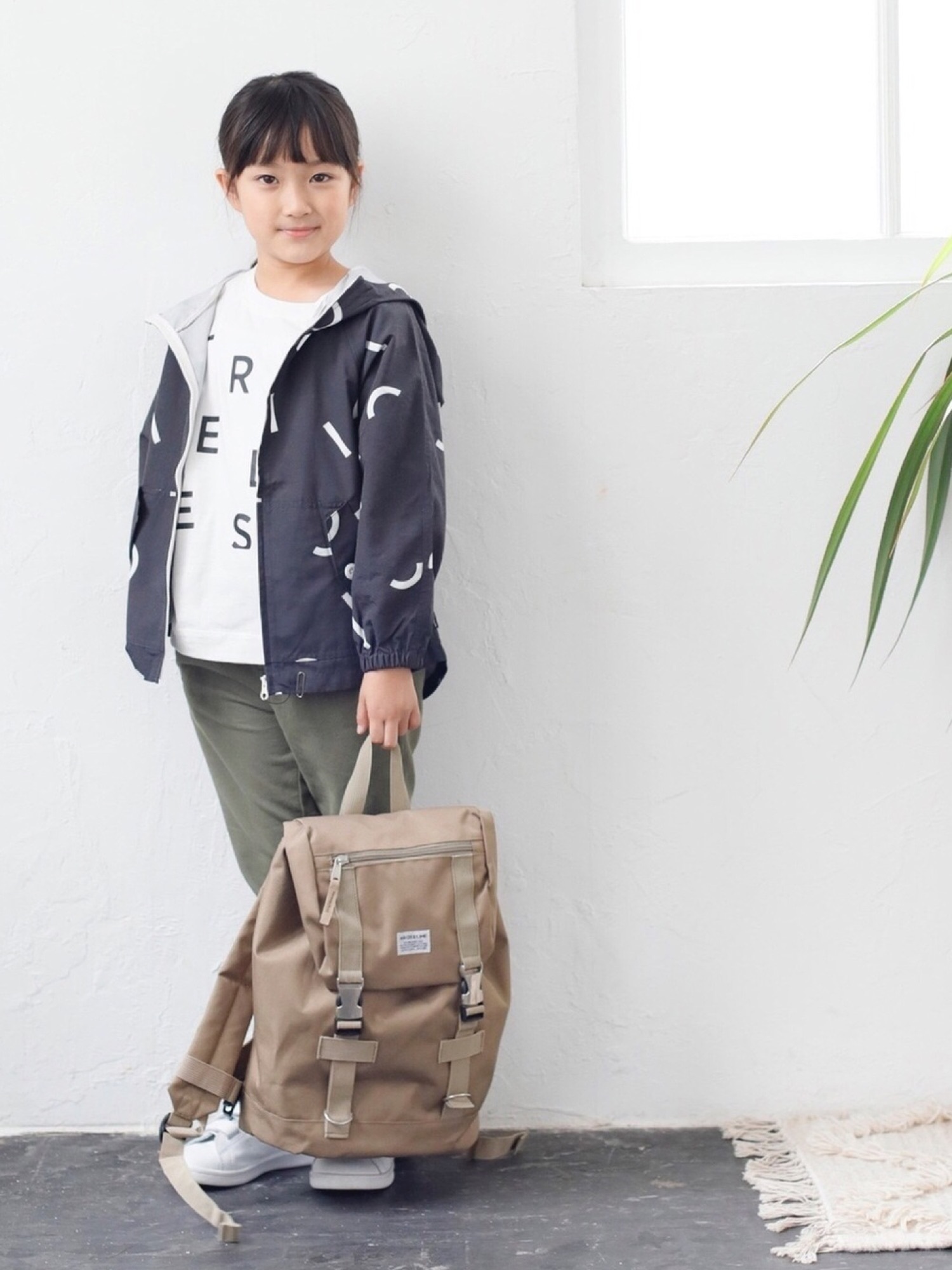 ARCH & LINE（アーチアンドライン）の「スクールバックパック