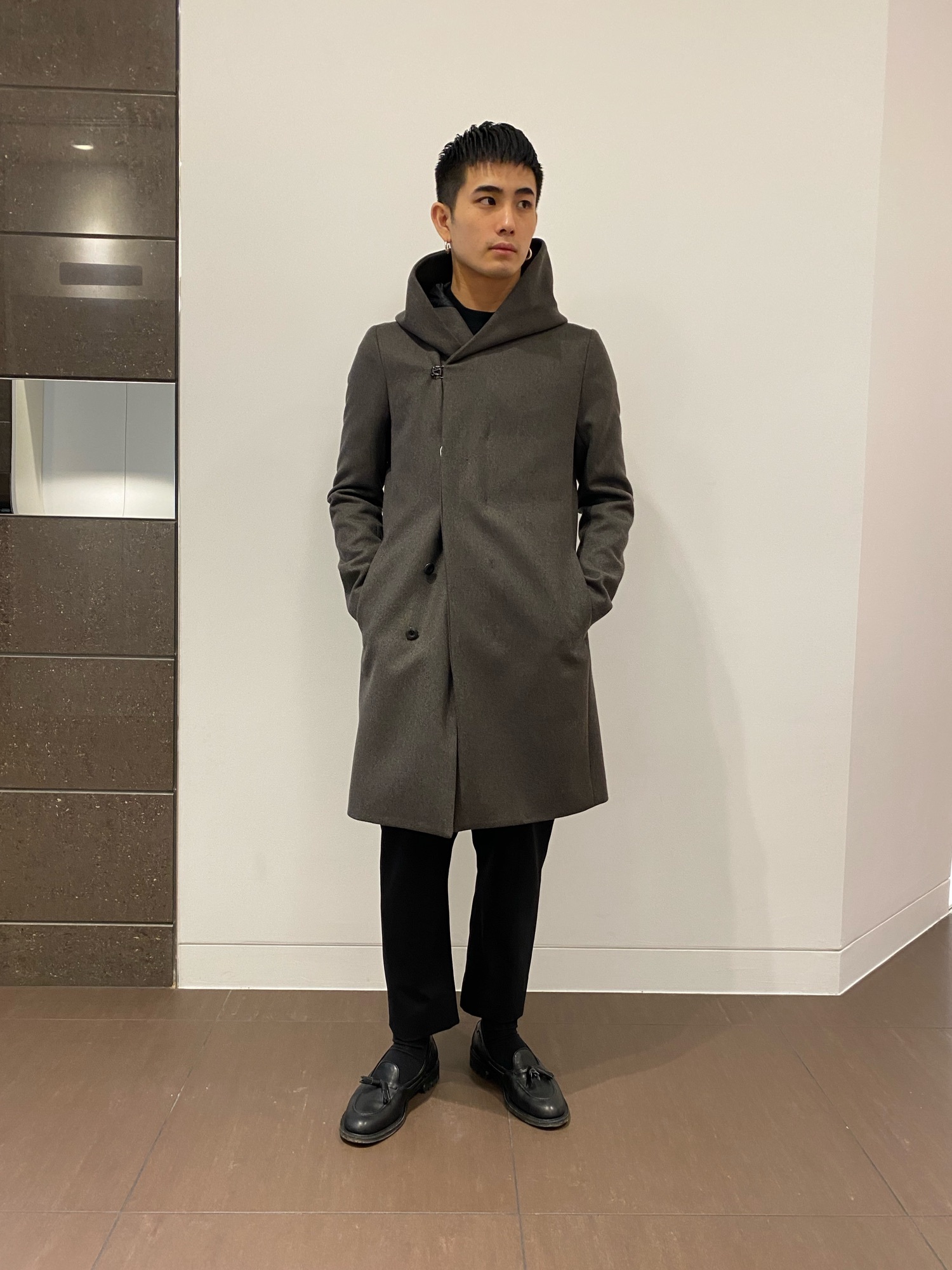 ATTACHMENT（アタッチメント）の「STUDIOUS別注 カシミア混二重織り