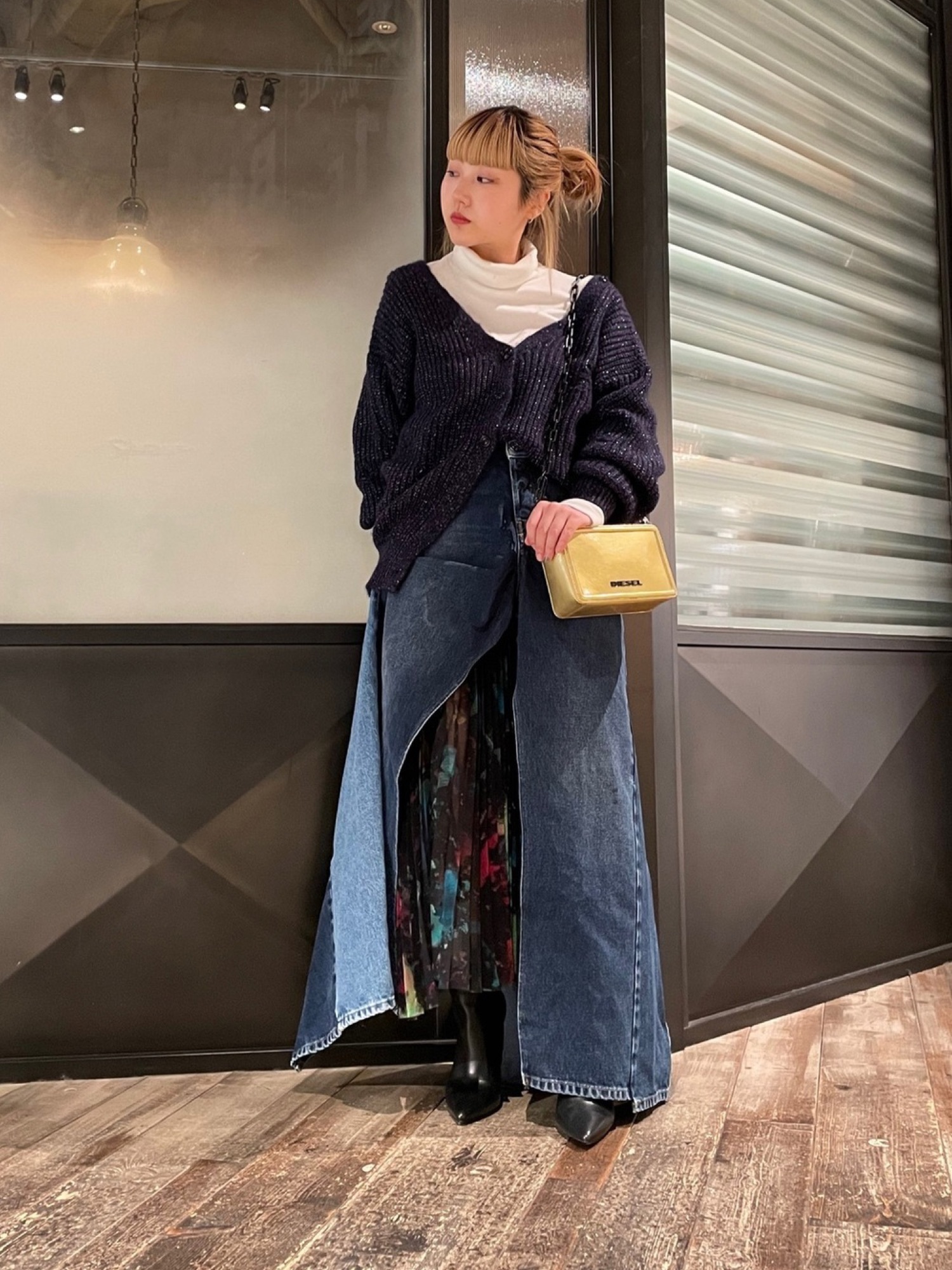 美品☆希少デザイン☆DIESEL ディーゼル　スカート　変形　総柄　膝下隠れます Amazon.co.jp: [Diesel] [ディーゼル] レディース スカート ミニ