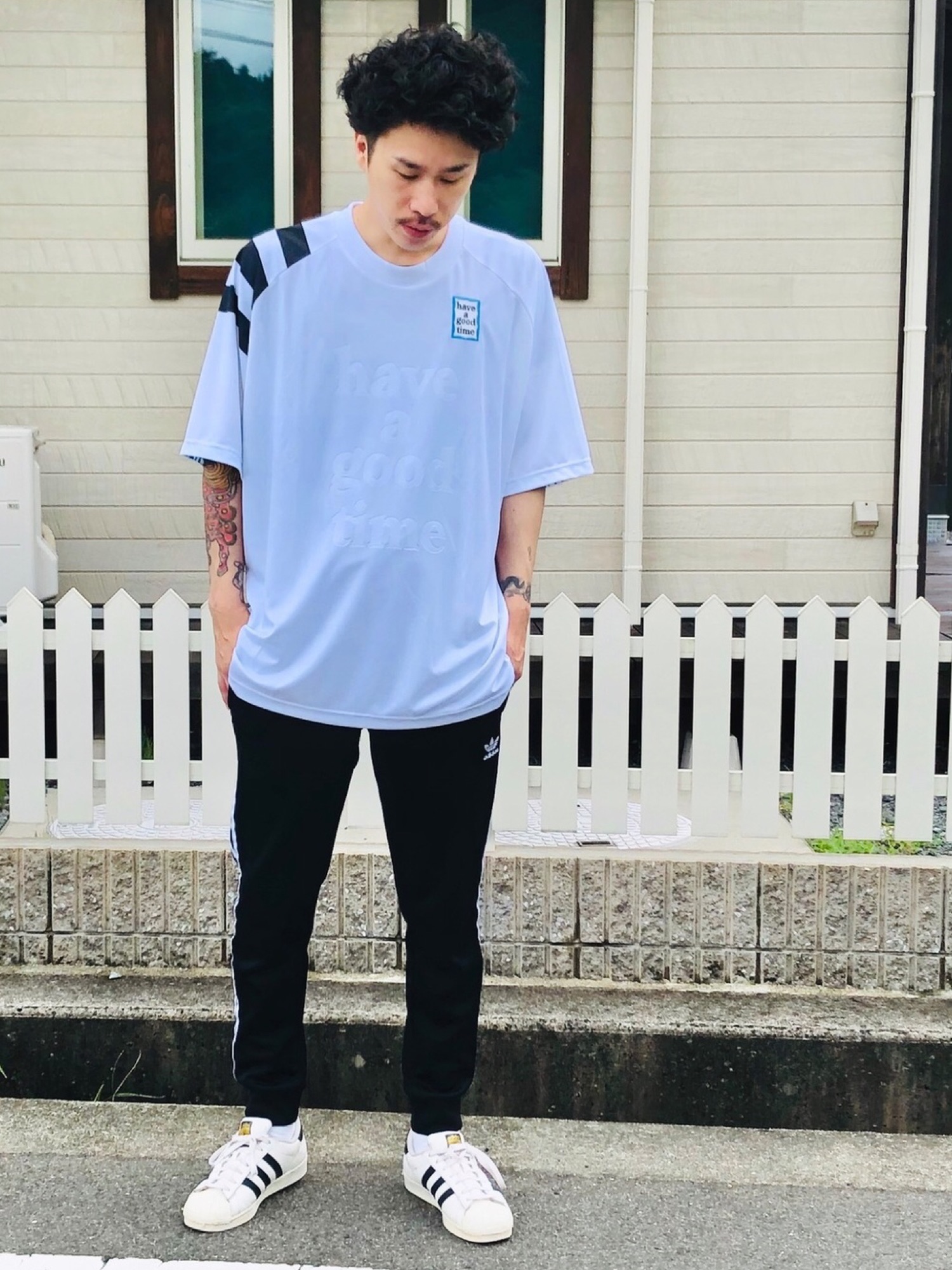 Have a good time（ハバグッタイム）の「adidas × have a good