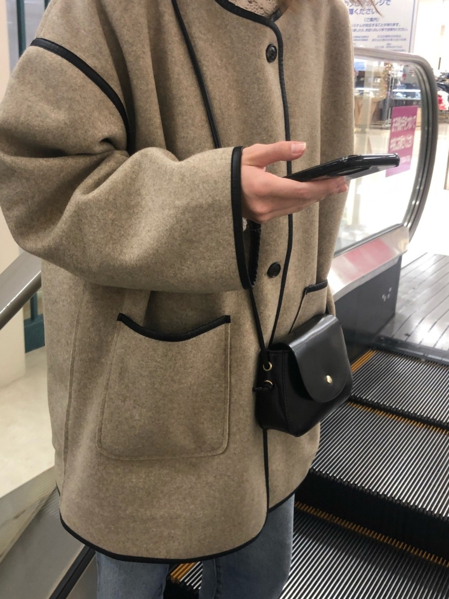 ☆美品 GAVLIE ベージュ テーラードジャケット L ベイジ, BEIGE 