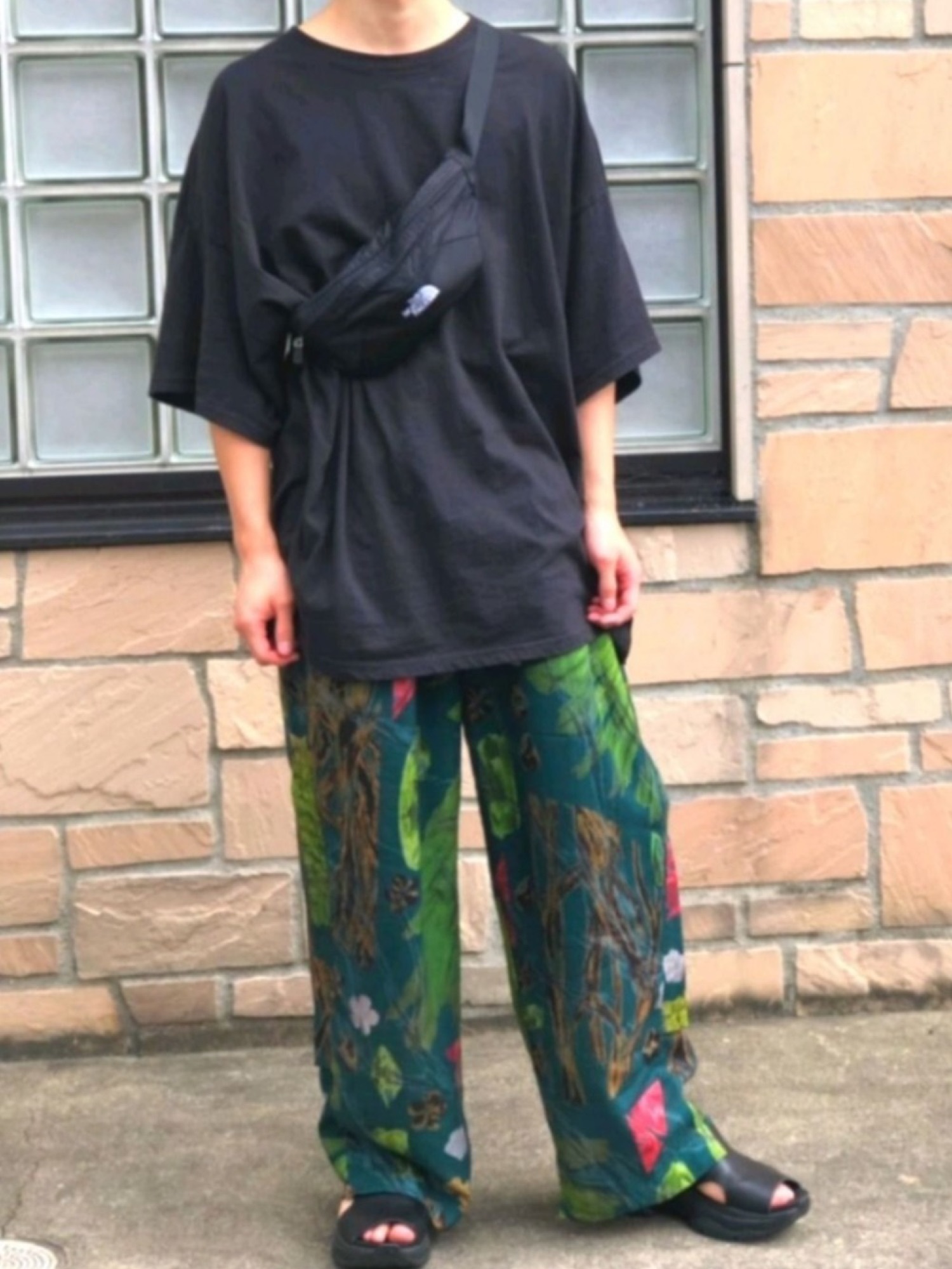ohta（オータ）の「【ohta】 patterned all over wide pants（その他 