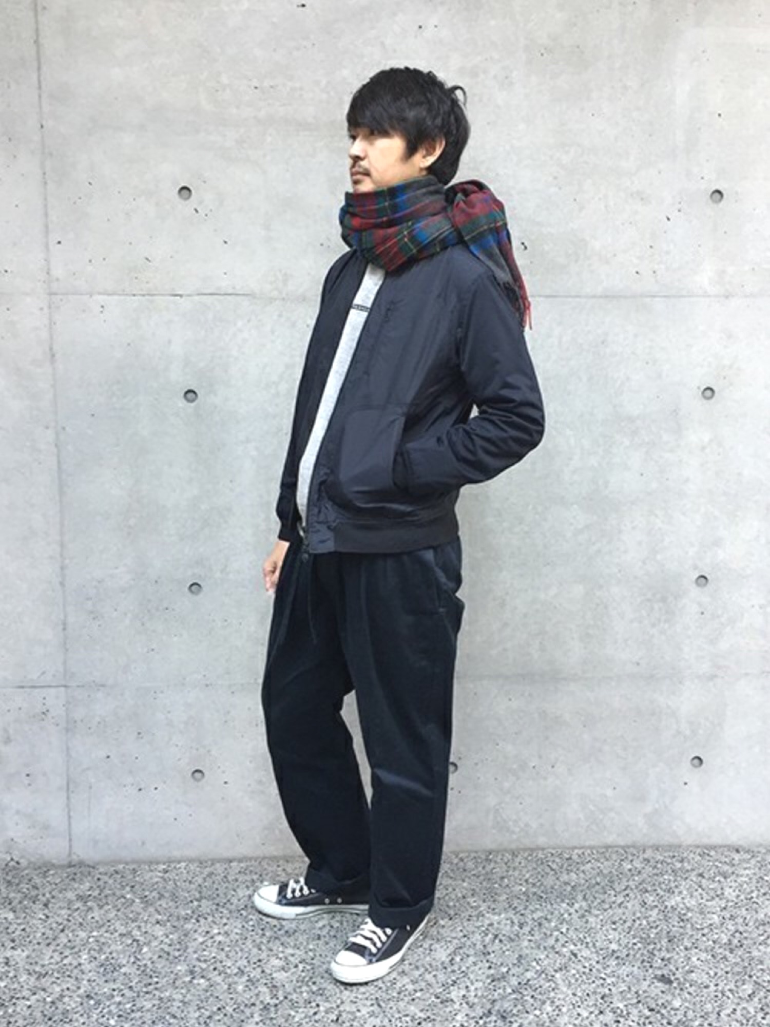 sacai グレー スリットデザイン トレーナー スウェット ベスト sacai