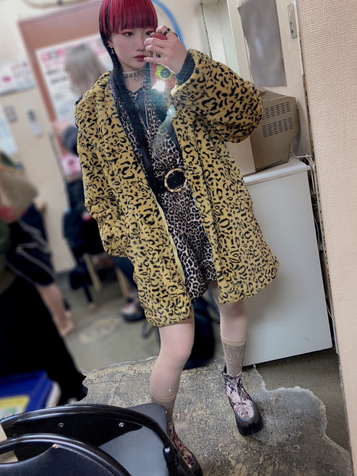 X-girl レオパード フェイクファー コート 楽天市場】【SALE／40%OFF】#1 LEOPARD FUR COAT ファーコート X