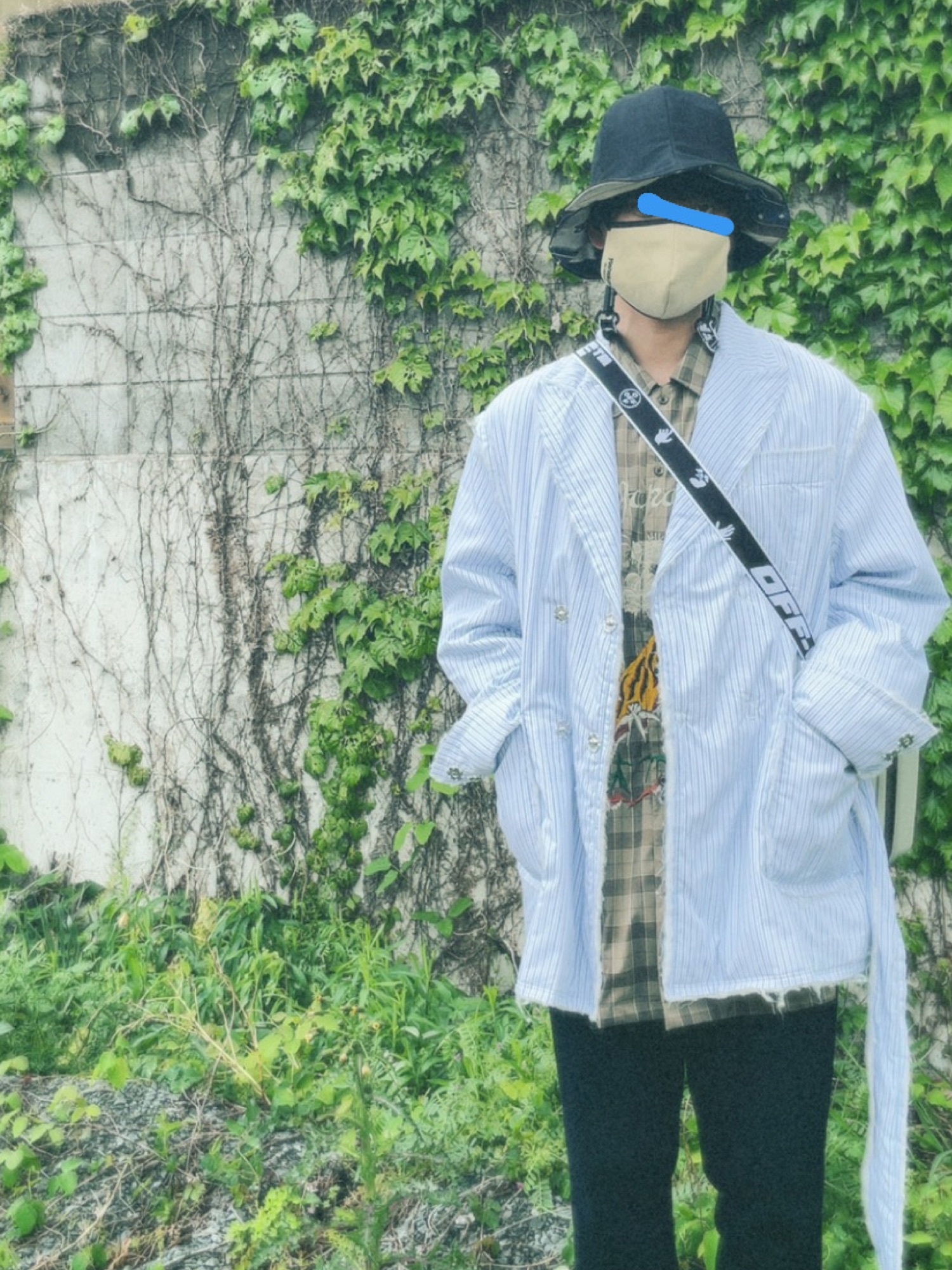 doublet ダブレット Biting Embroidery Shirt doublet/ダブレット】BITING EMBROIDERY THERMAL SHIRT