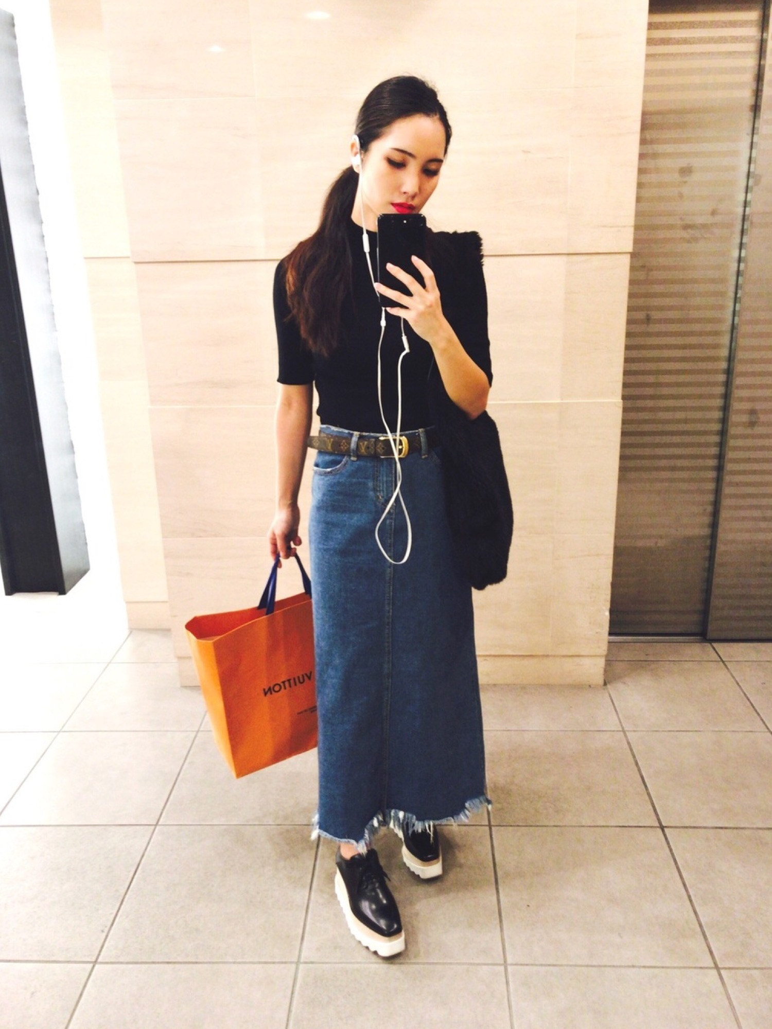STELLA McCARTNEY ローファー 激レアStella McCartney ローファー 35ハーフ23cm べっ甲柄
