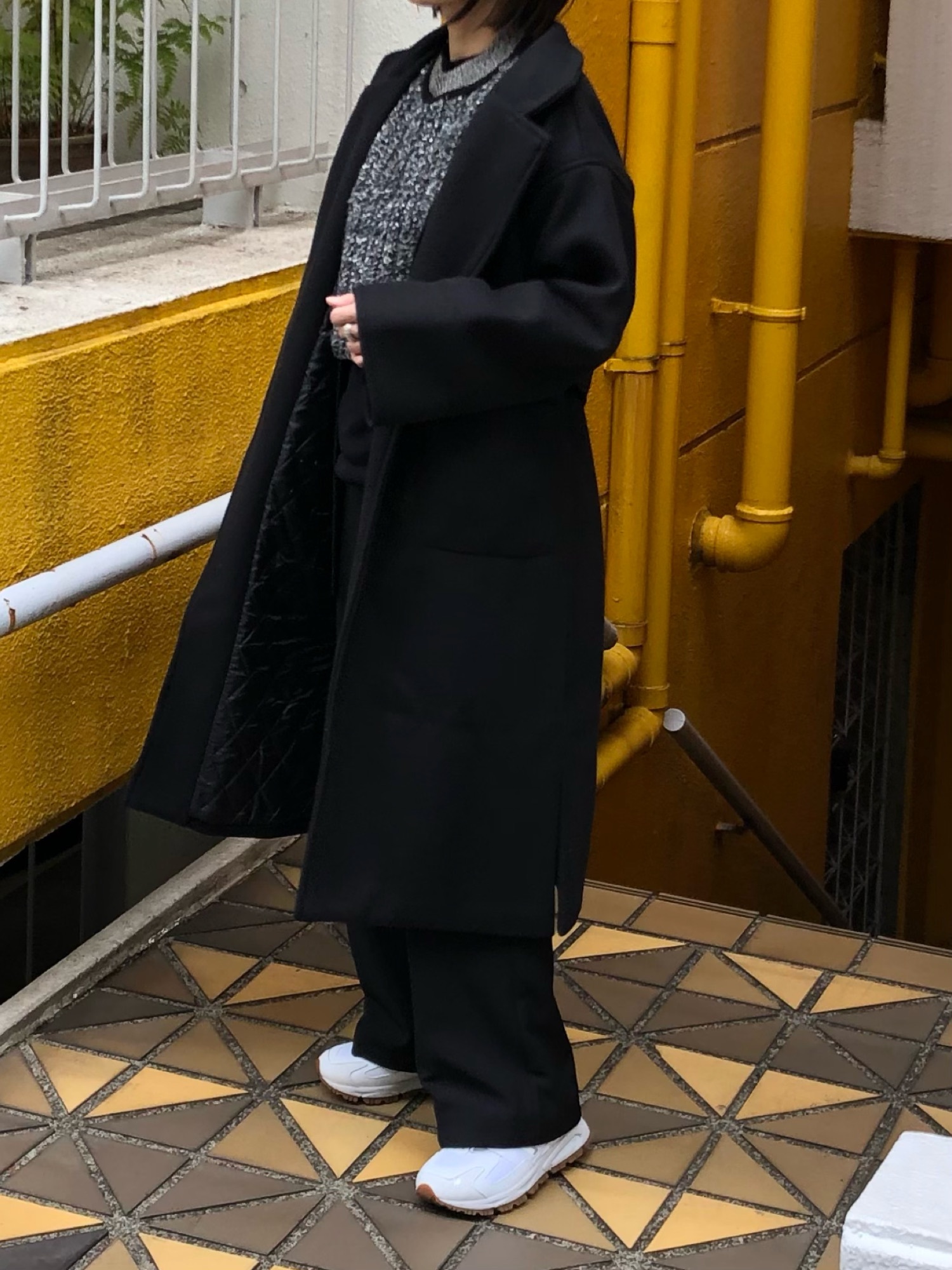 public tokyo マルチウェイパイルショートニット PUBLIC TOKYO（パブリックトウキョウ）の「マルチウェイパイルショート