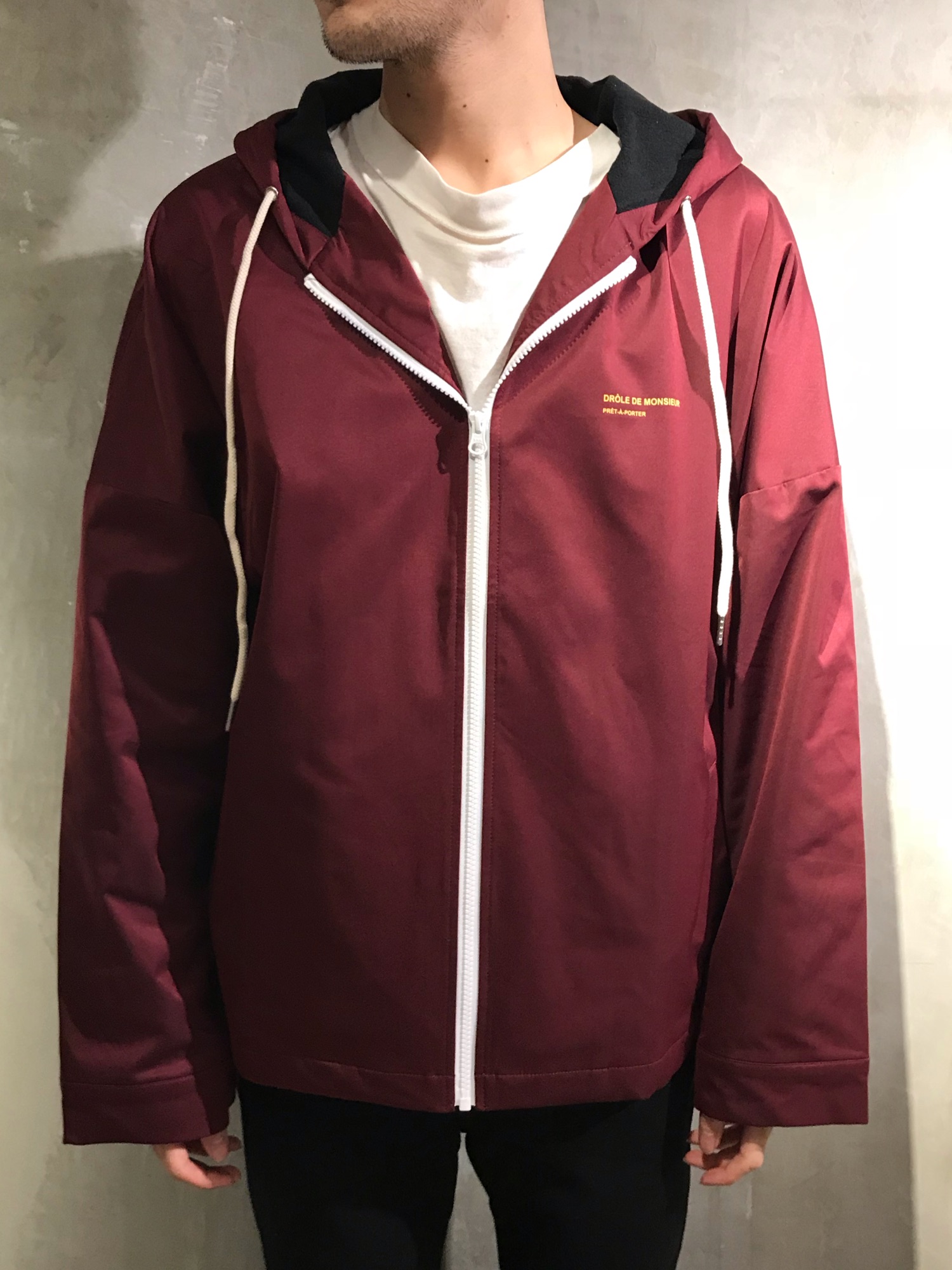 Drôle de Monsieur ジップアップジャケット　Mサイズ Drole De Monsieur（ドロール ド ムッシュ）の「＜DROLE DE MONSIEUR