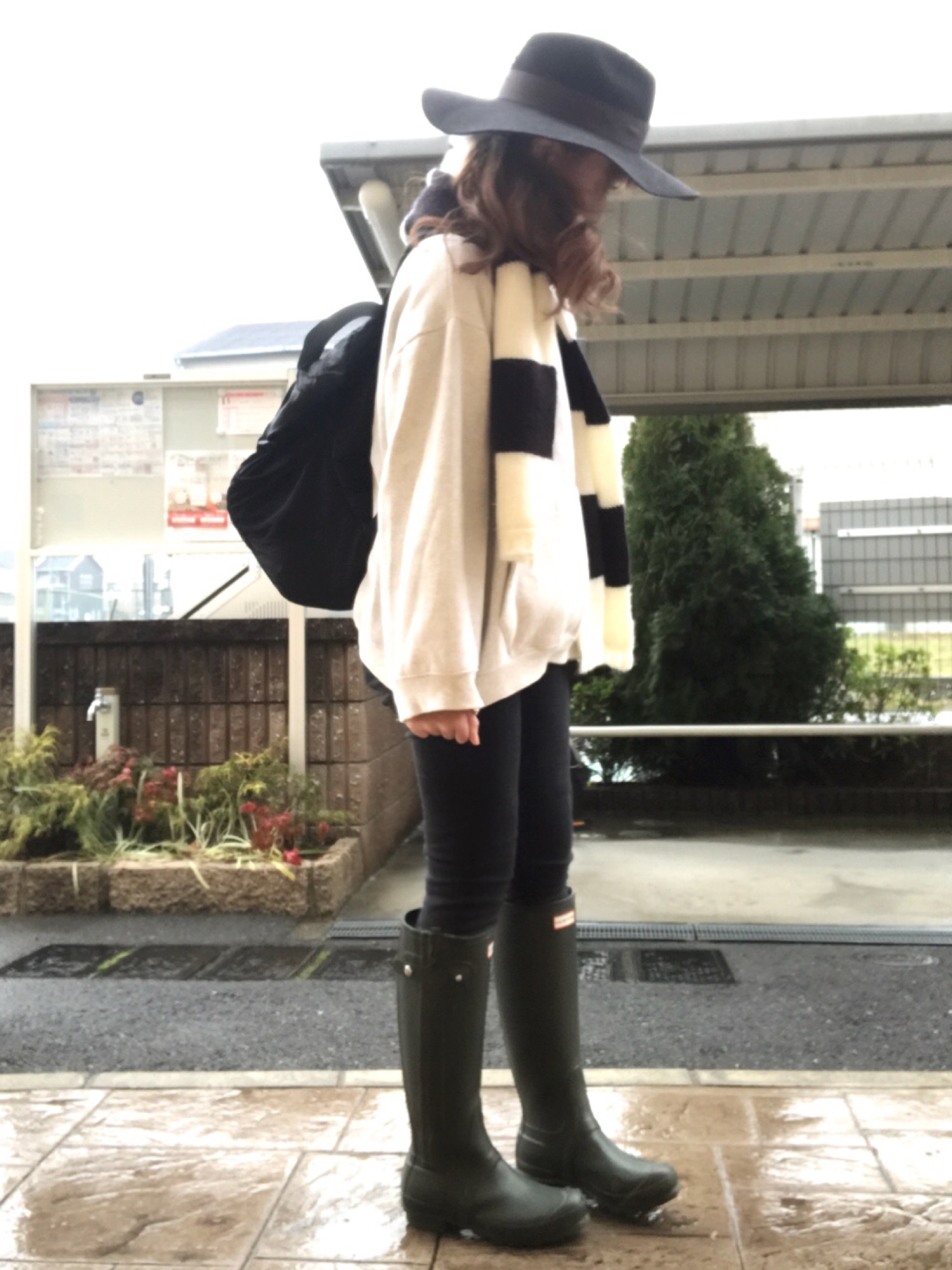 via j (ヴィアジェイ) 裏起毛ポケット付きBIGトレーナー via j (ヴィアジェイ) 裏起毛ポケット付きBIGトレーナーを使ったその他