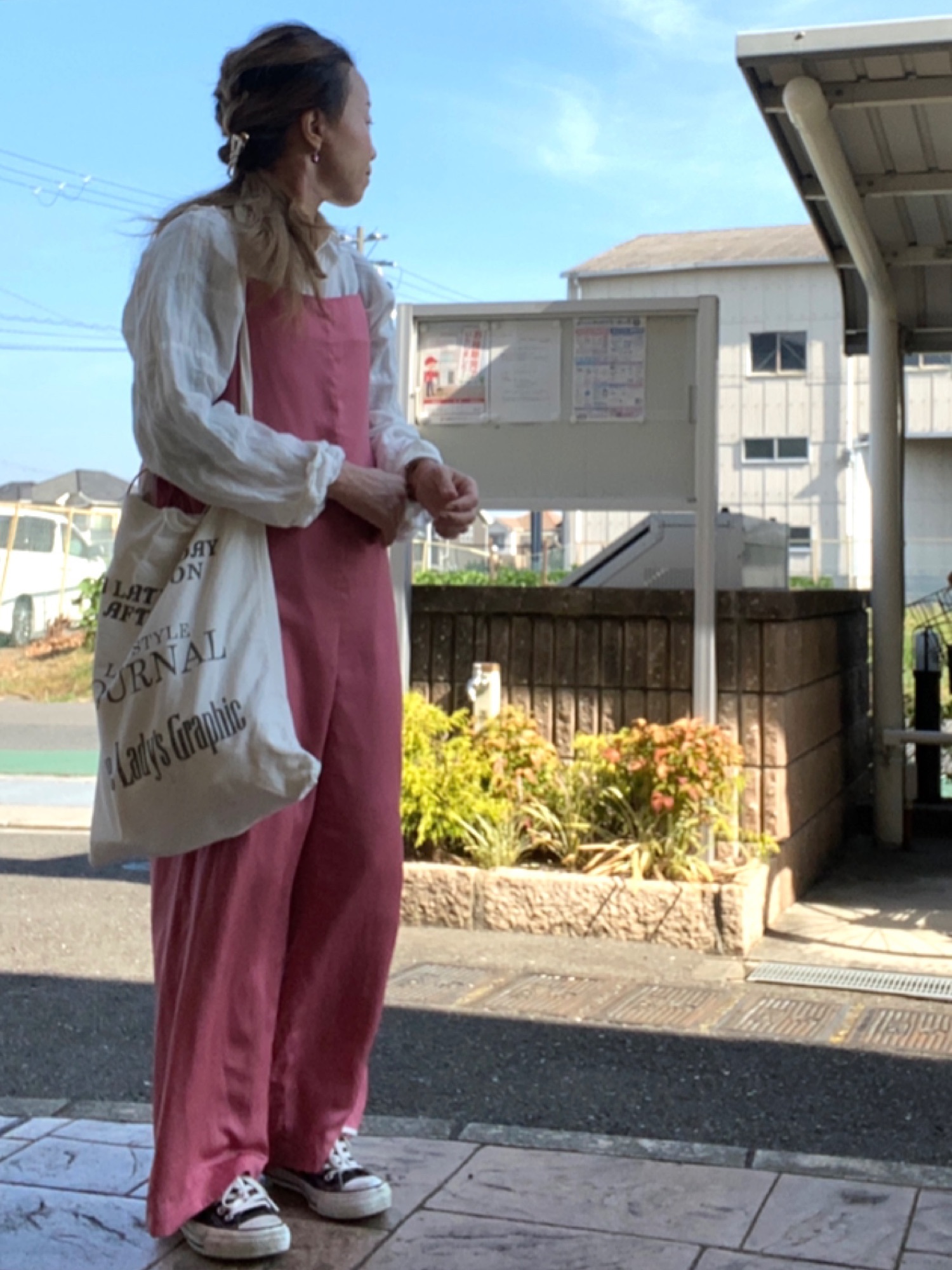 サロペット・オーバーオール・オールインワン MEDI SIDE FENCE ROMPERS Ameri（アメリ）の「MEDI SIDE FENCE ROMPERS（つなぎ