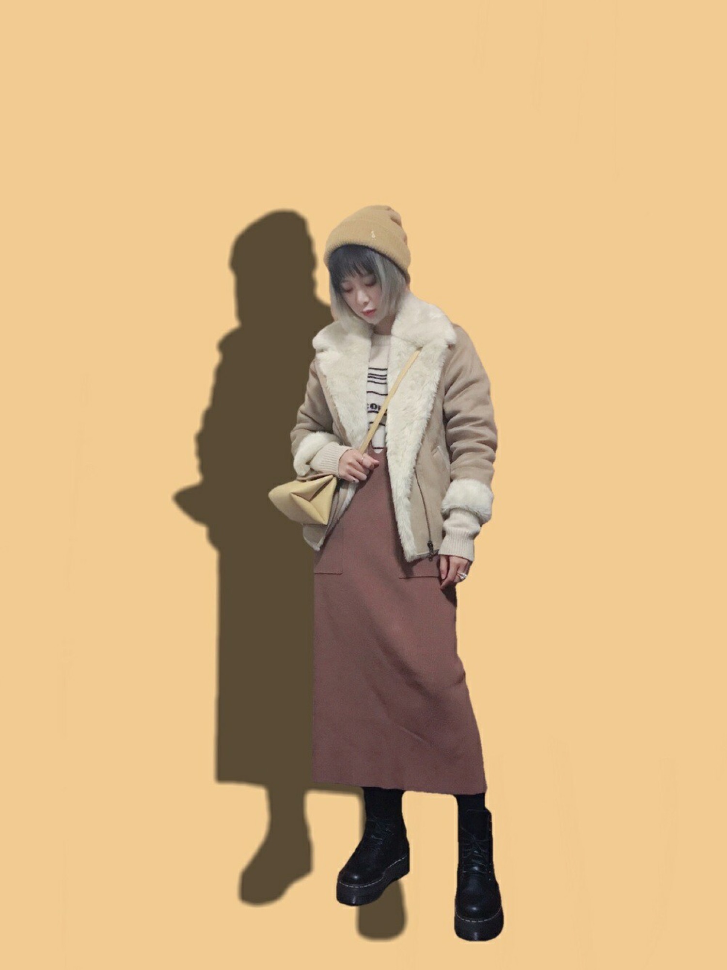 アイアムアイ コーヒーニット I am I （アイアムアイ）の「COFFEE柄ニットプルオーバー（ニット