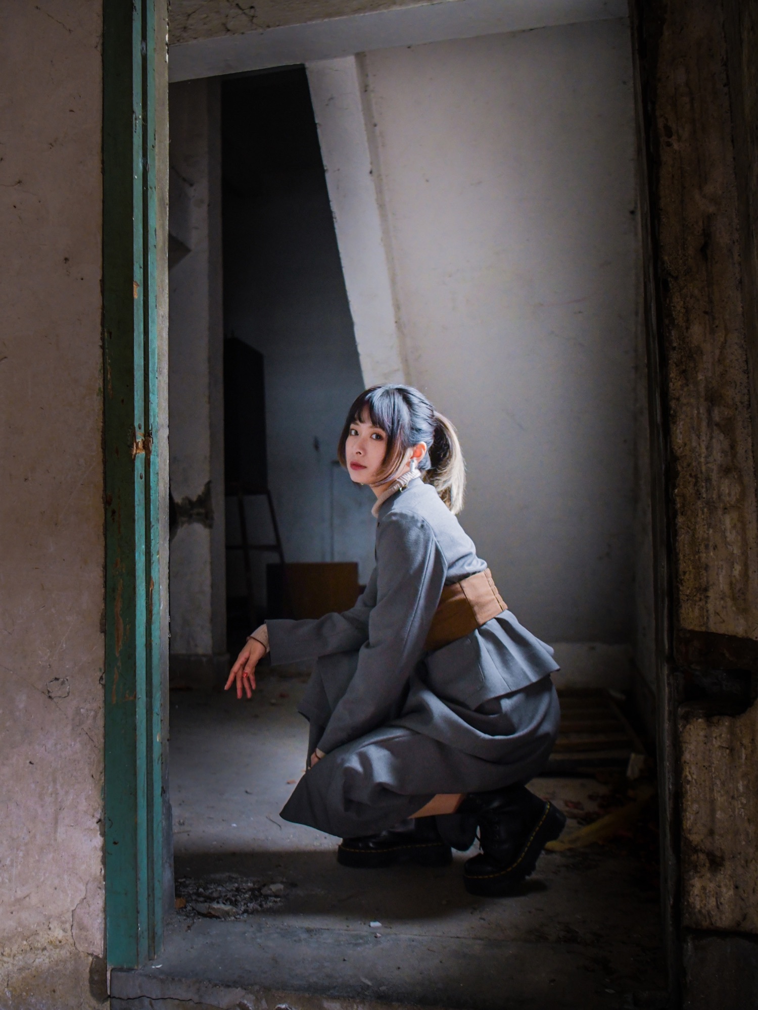 Ameri（アメリ）の「UNDRESSED BUSTIER SET JACKET DRESS（ワンピース 