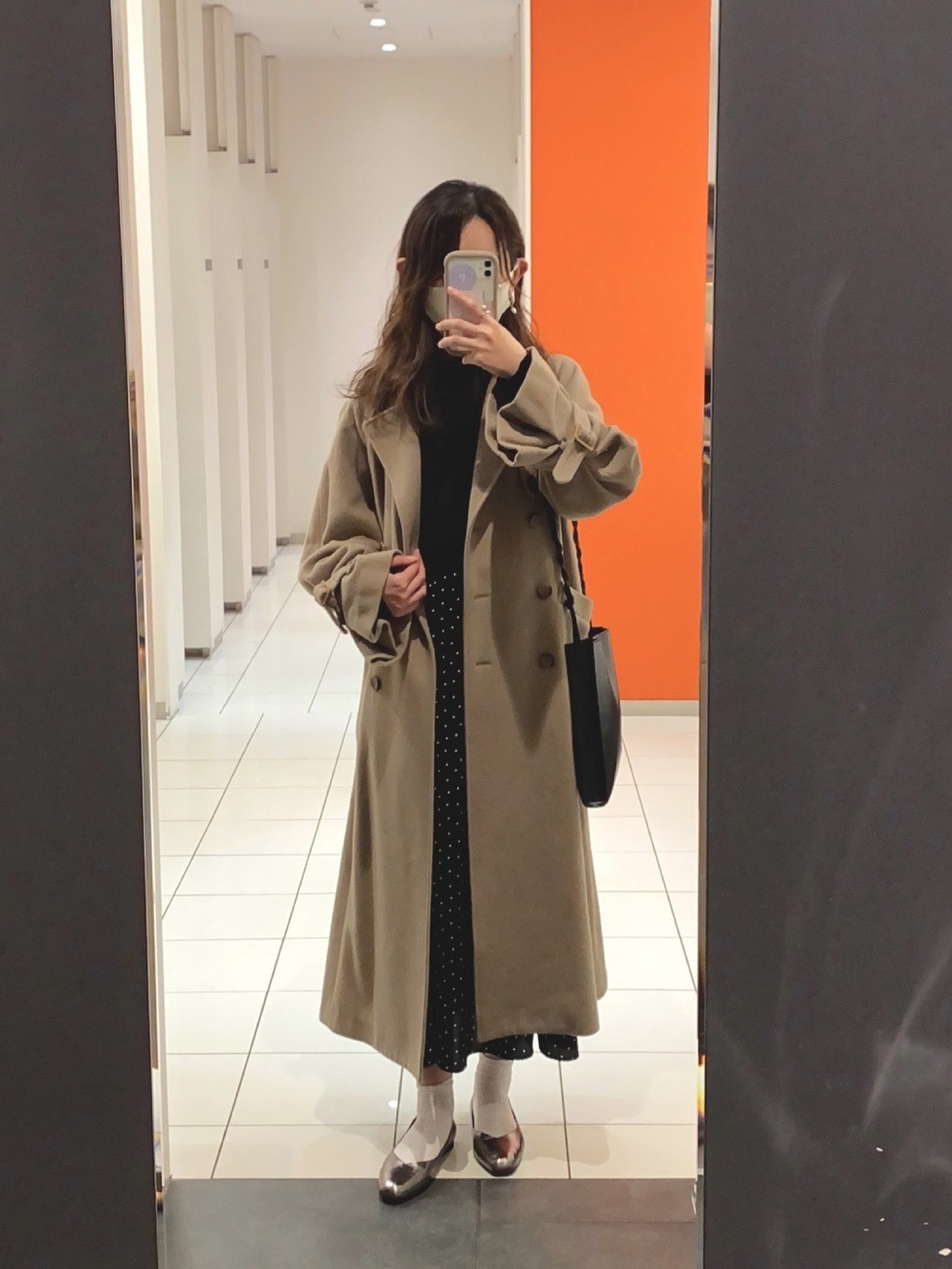 SNIDEL スナイデル ジロンウールトレンチコート　新品 スナイデル SNIDEL ジロンウールトレンチコート （ベージュ） -靴